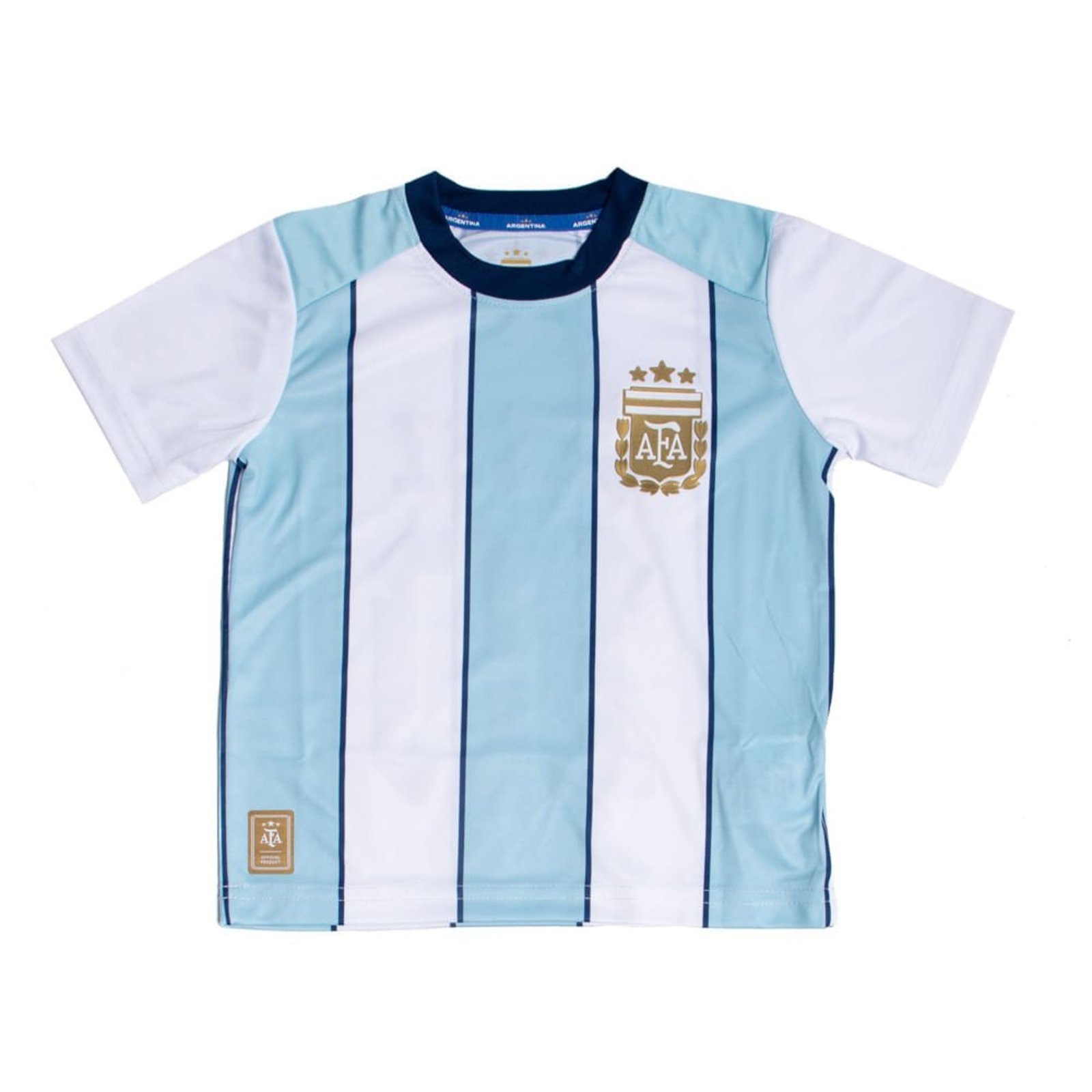 Vista 3 Infantil - Conjunto Balboa Argentina Branco/Azul branco azul Balboa branco azul