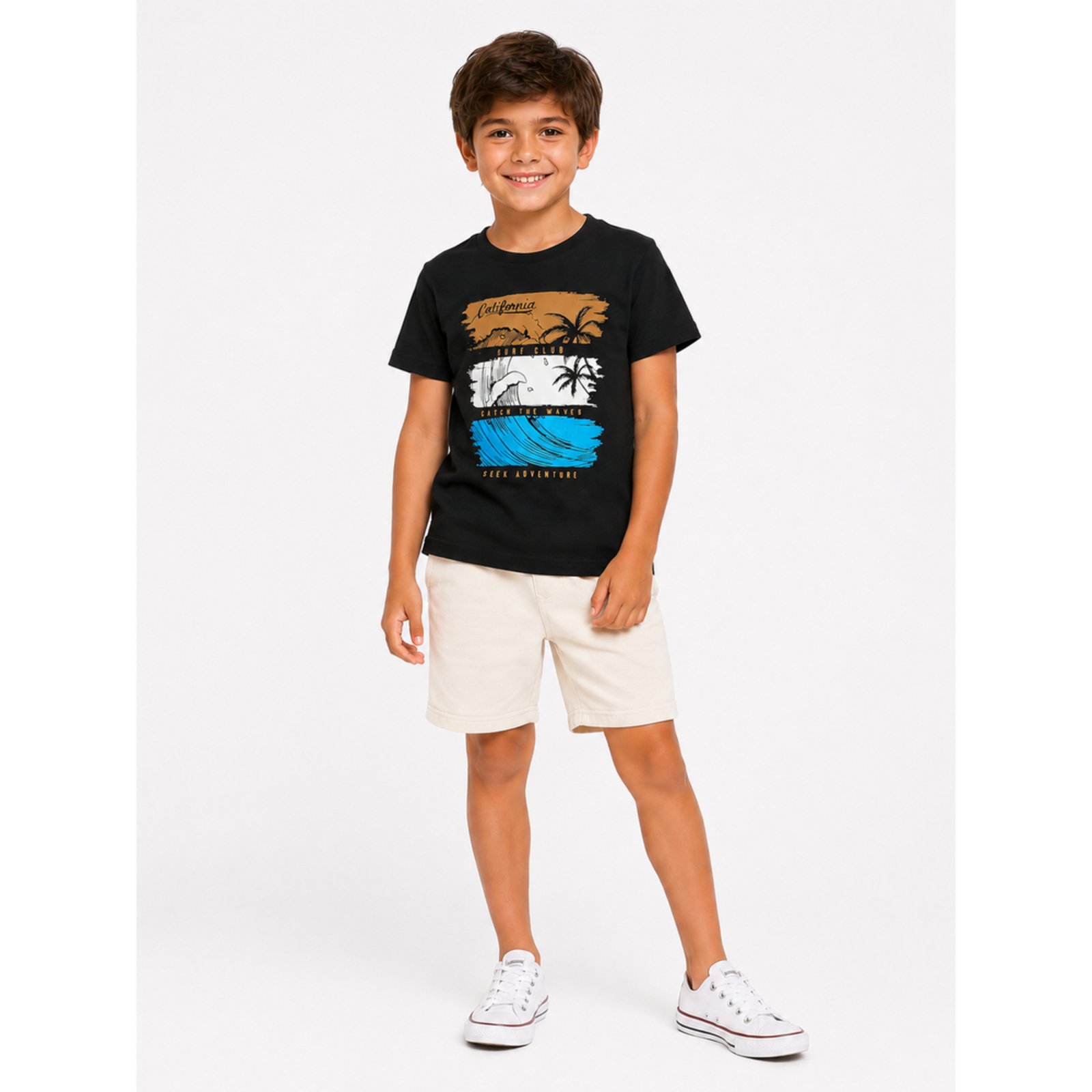 Infantil - Conjunto Menino California Beach Club Verão