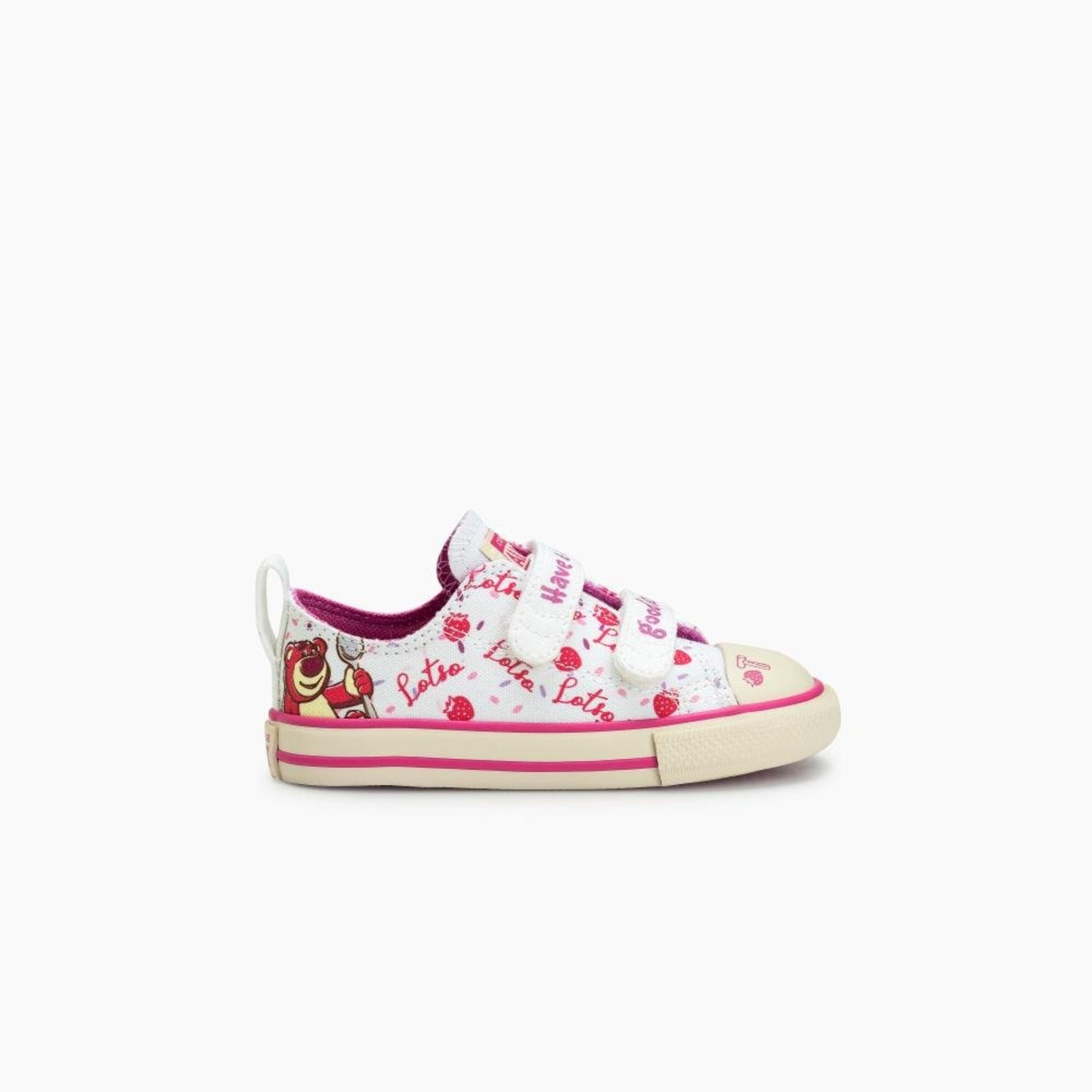 Infantil - Tênis Chuck Taylor All Star Urso Lotso Baixo Branco