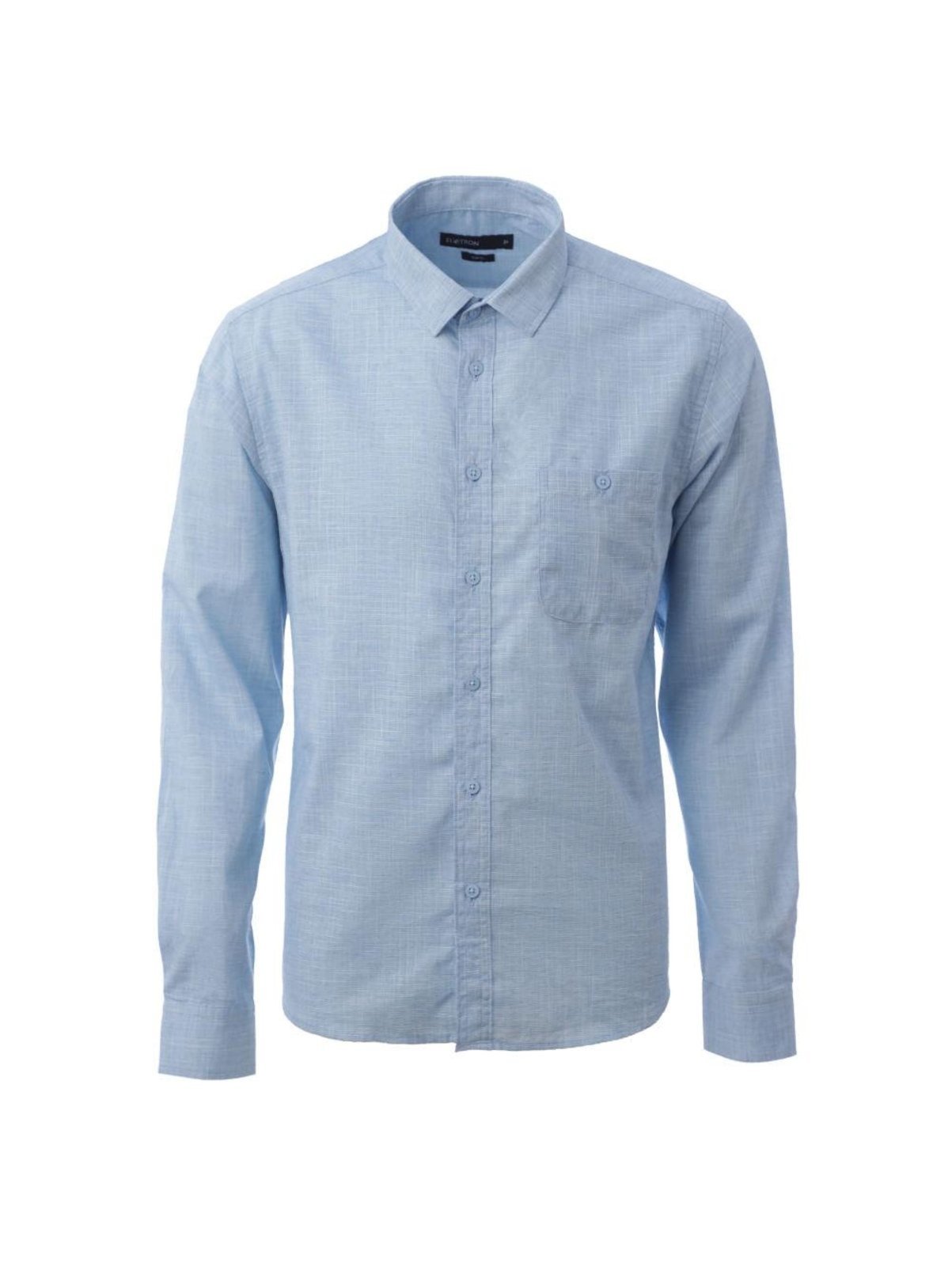 Camisa Slim Fit Eletrón Masculina AZUL