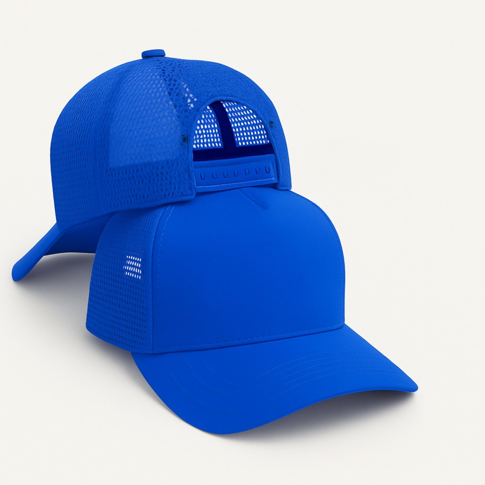 Boné Masculino De Telinha Aba Curva Liso Rendinha Trucker