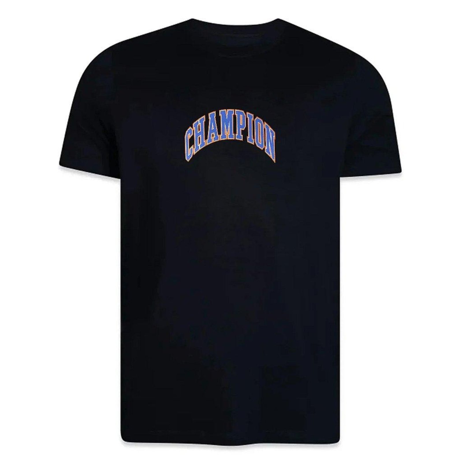 Vista 2 Camiseta Champion Mc New York City Masculino preto preto