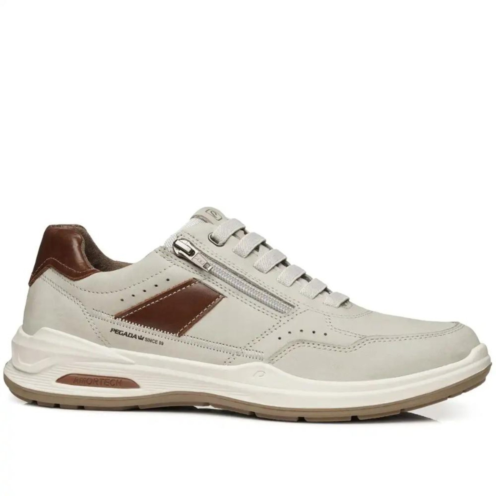 Tênis Casual Pegada Masculino Cinza
