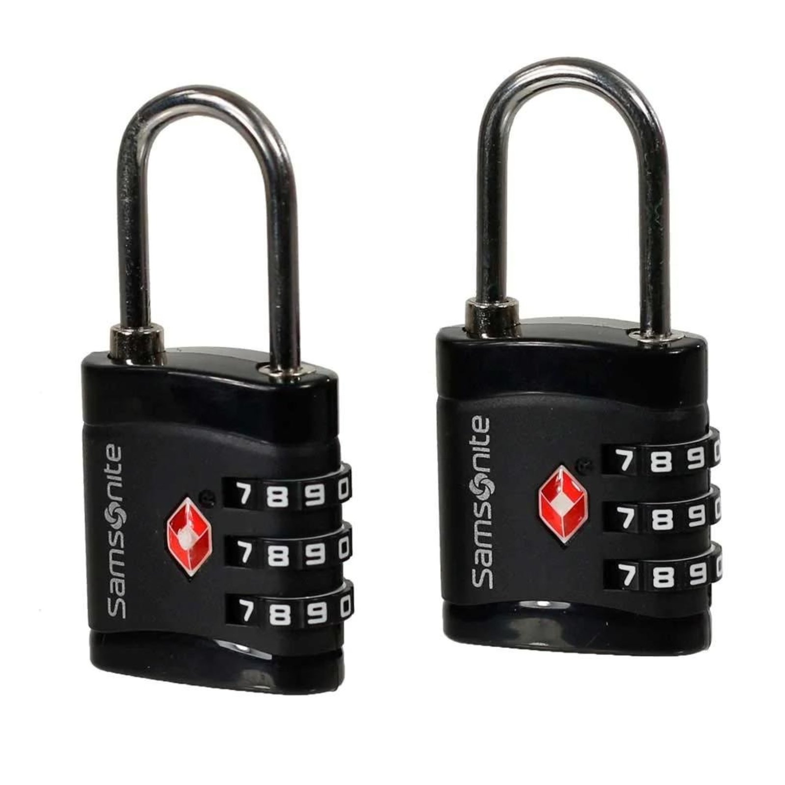 Conjunto Samsonite 2 Cadeados TSA 3 Dígitos Preto