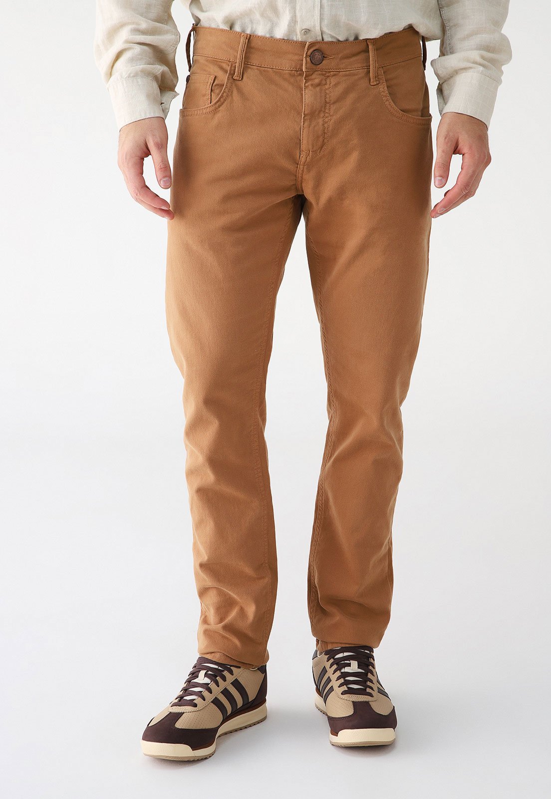 Calça Sarja Forum Skinny Igor Caramelo