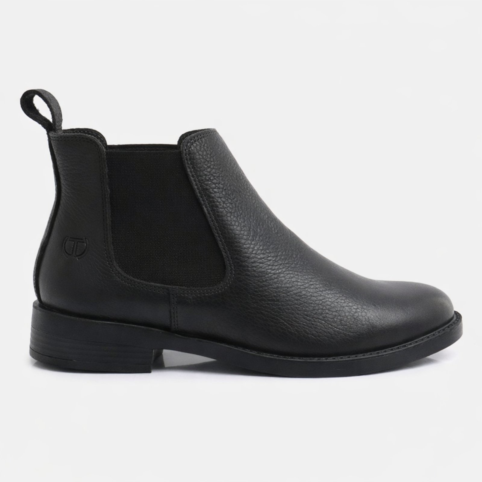 Bota Botina Feminina Couro Legitimo Western Country Conforto Qualidade Palmilha em PU E Solado Antiderrapante Café
