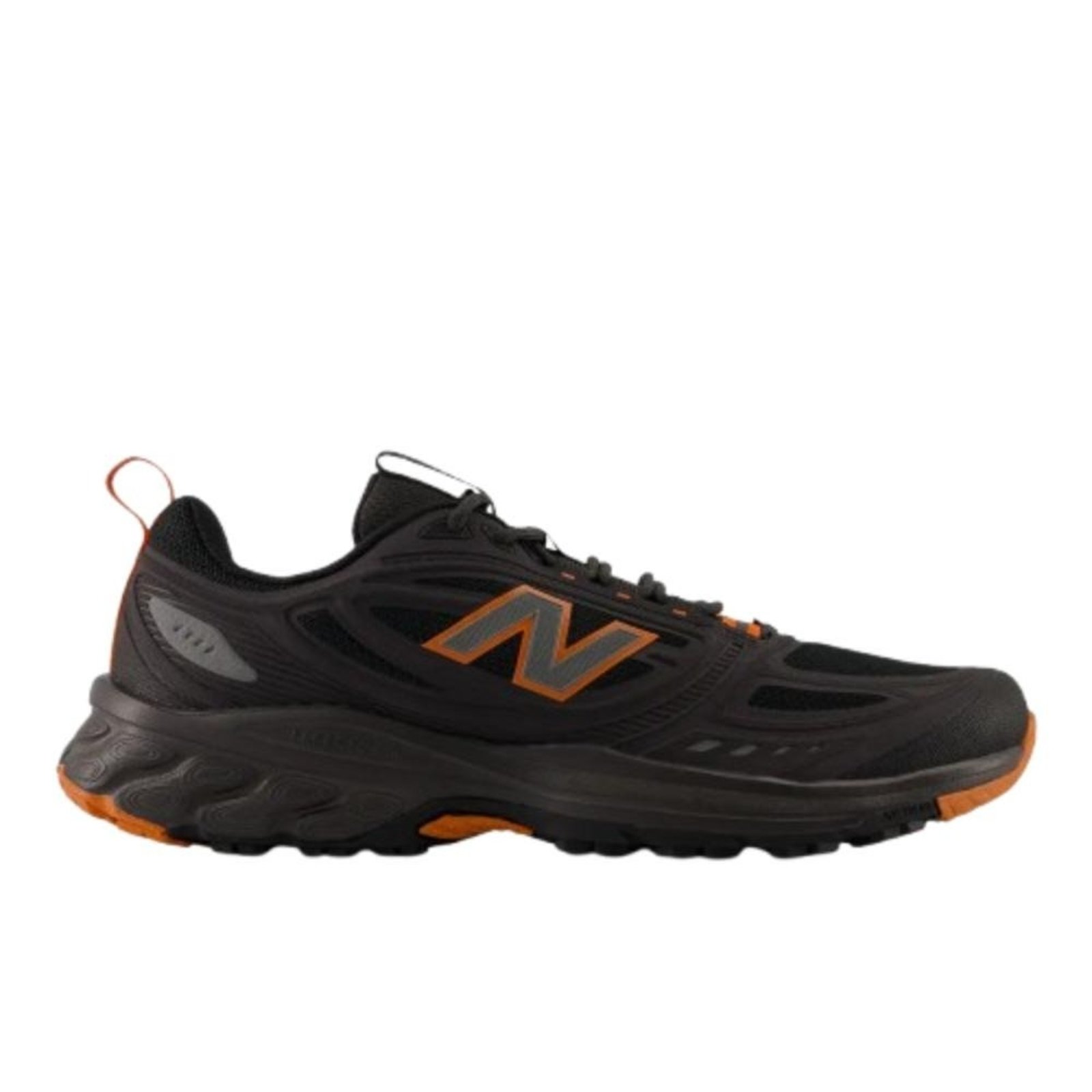 Tenis New Balance Fresh Foam 410v9 Masculino-preto Laranja