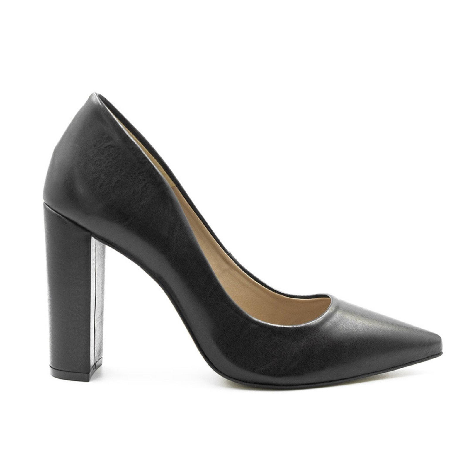 Scarpin Zatta Salto Grosso Jaine Preto