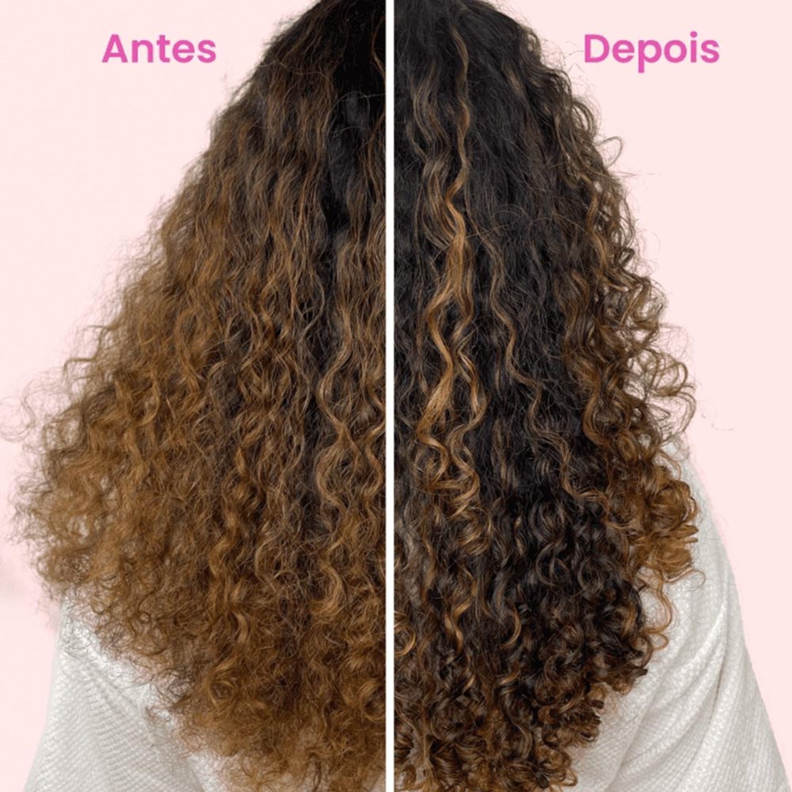 Vista 3 Cadiveu Essentials Boca Rosa Quartzo Shine Máscara 200ml Cadiveu Professional incolor rosa Cadiveu Professional incolor rosa