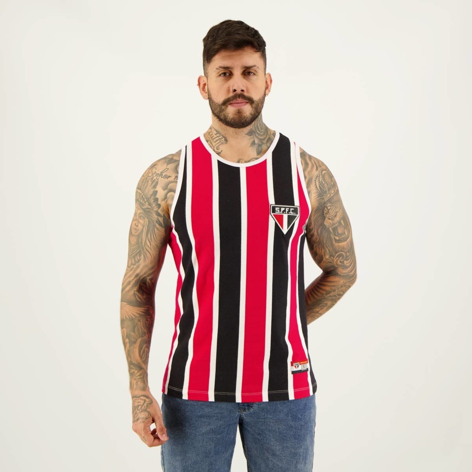 Regata São Paulo Retrô 1971 Tricolor