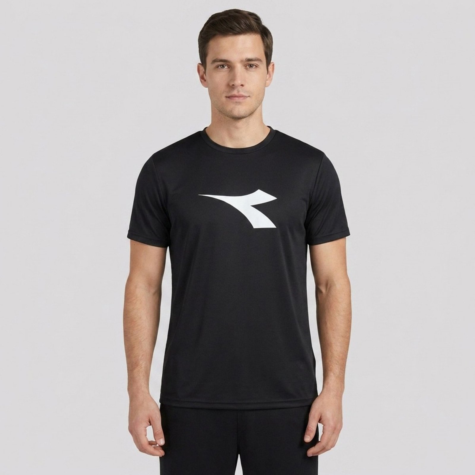 Camiseta Diadora Big Logo Preto
