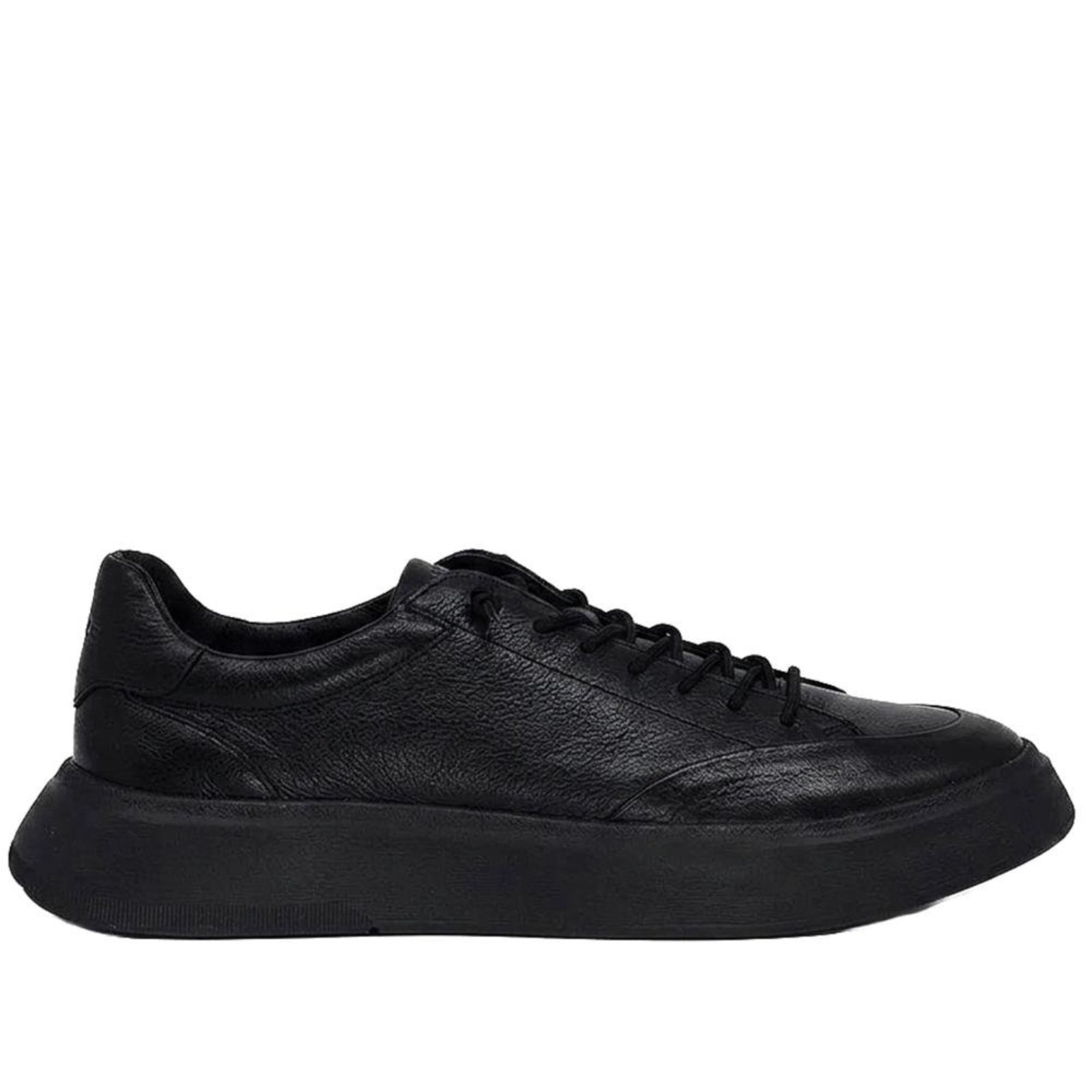 Sapatenis Masculino em Couro Zariff Fly002 Preto Incolor