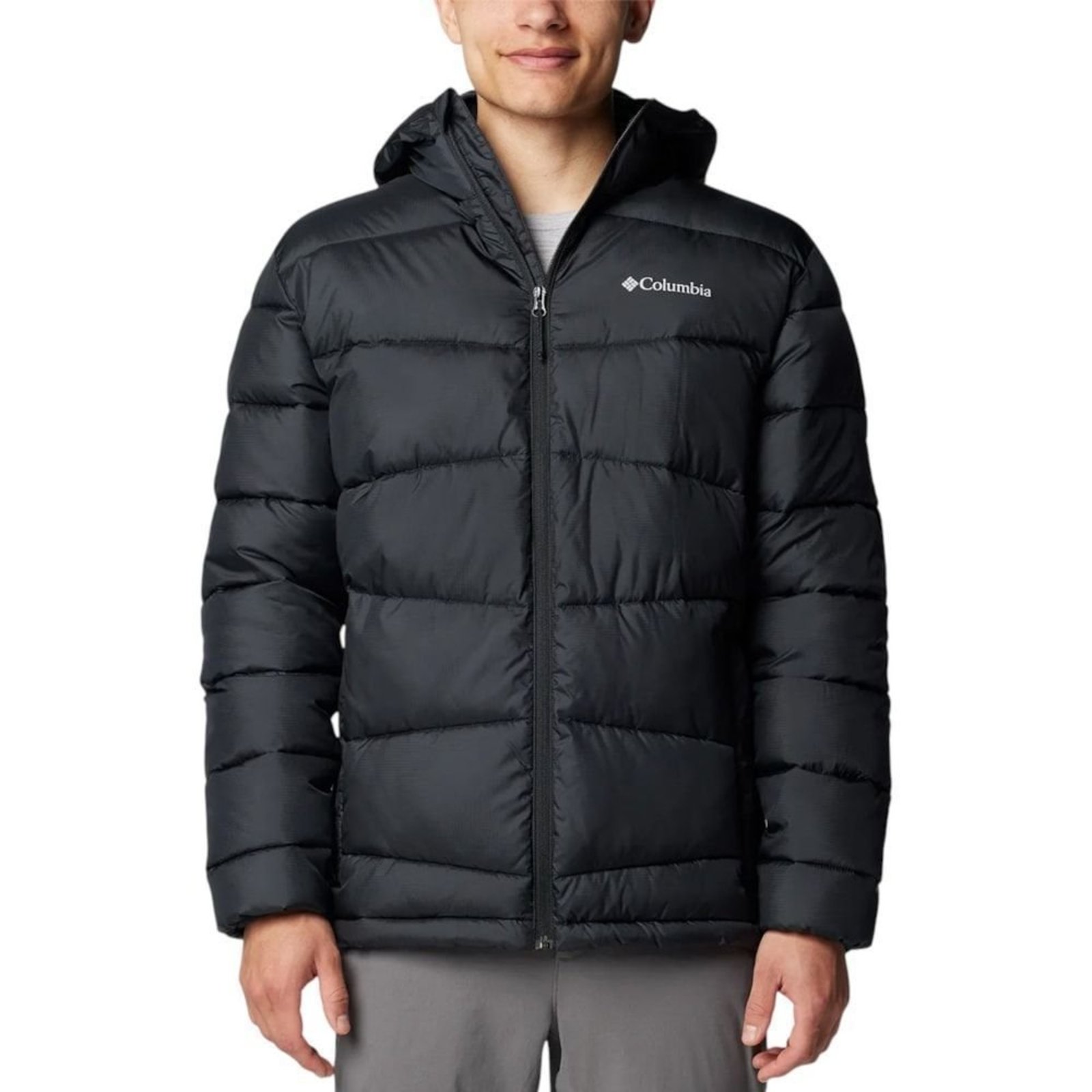 Jaqueta Columbia Fivemile Butte II Hooded Masculina - Preto - Columbia