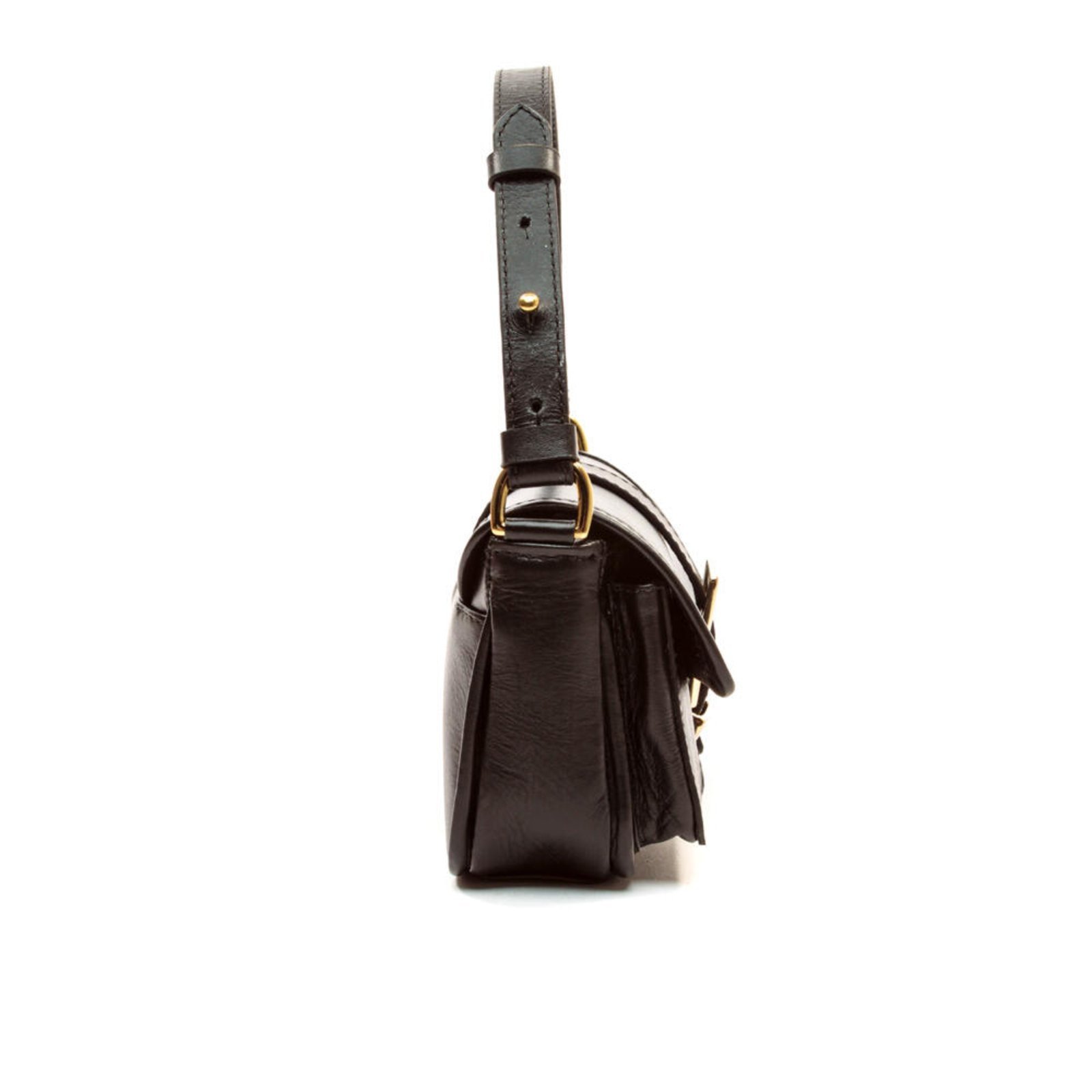 Vista 3 Bolsa Arya Couro Cecconello C2905-9 preto preto