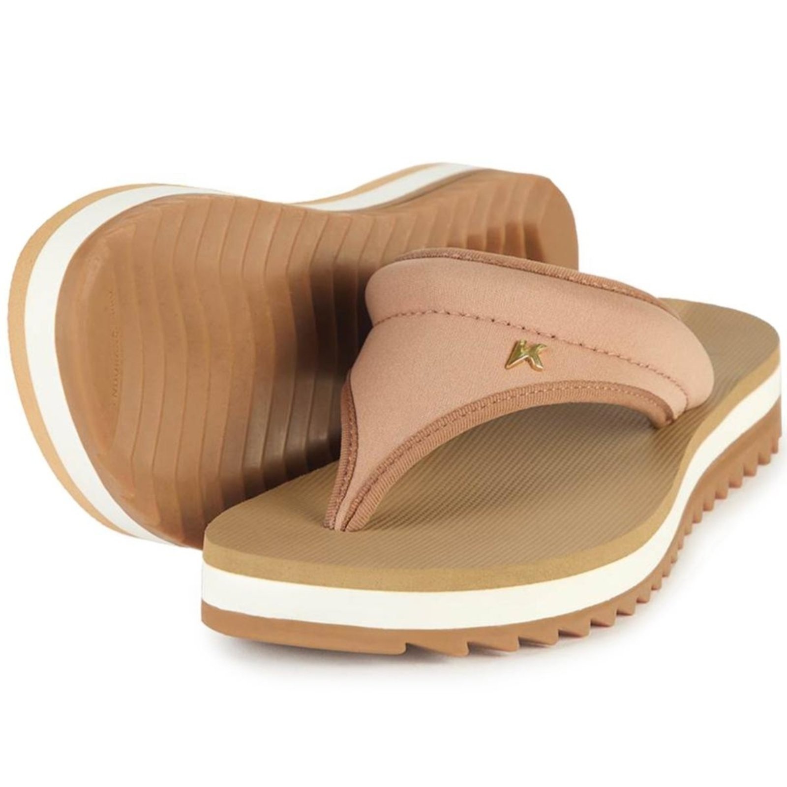 Chinelo Kenner Kyra From Rio Anitta Feminino - Bege