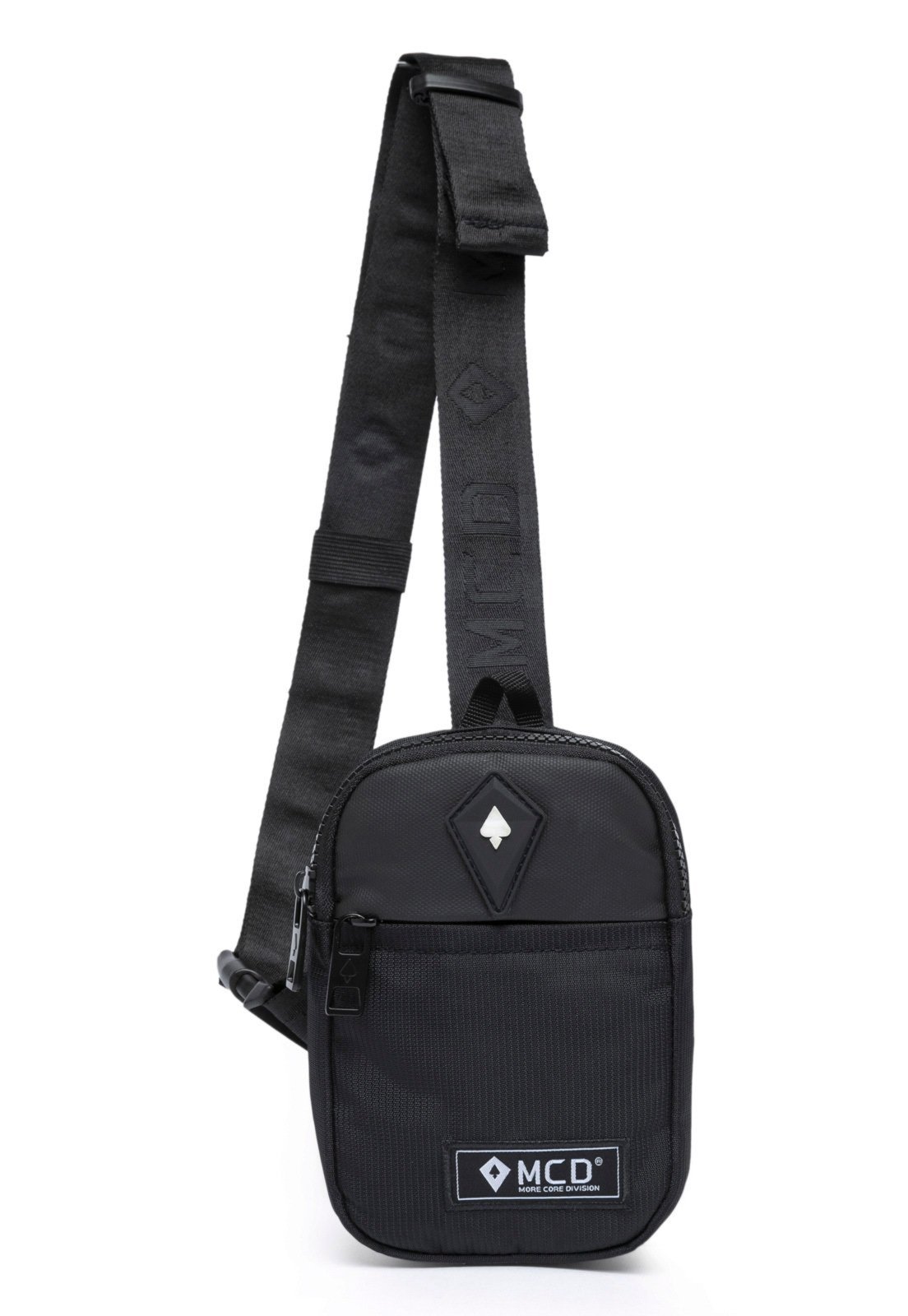Shoulder Bag 2 Bolsos Bolsa Transversal Masculina Esportiva Bolsa de Ombro Pochete