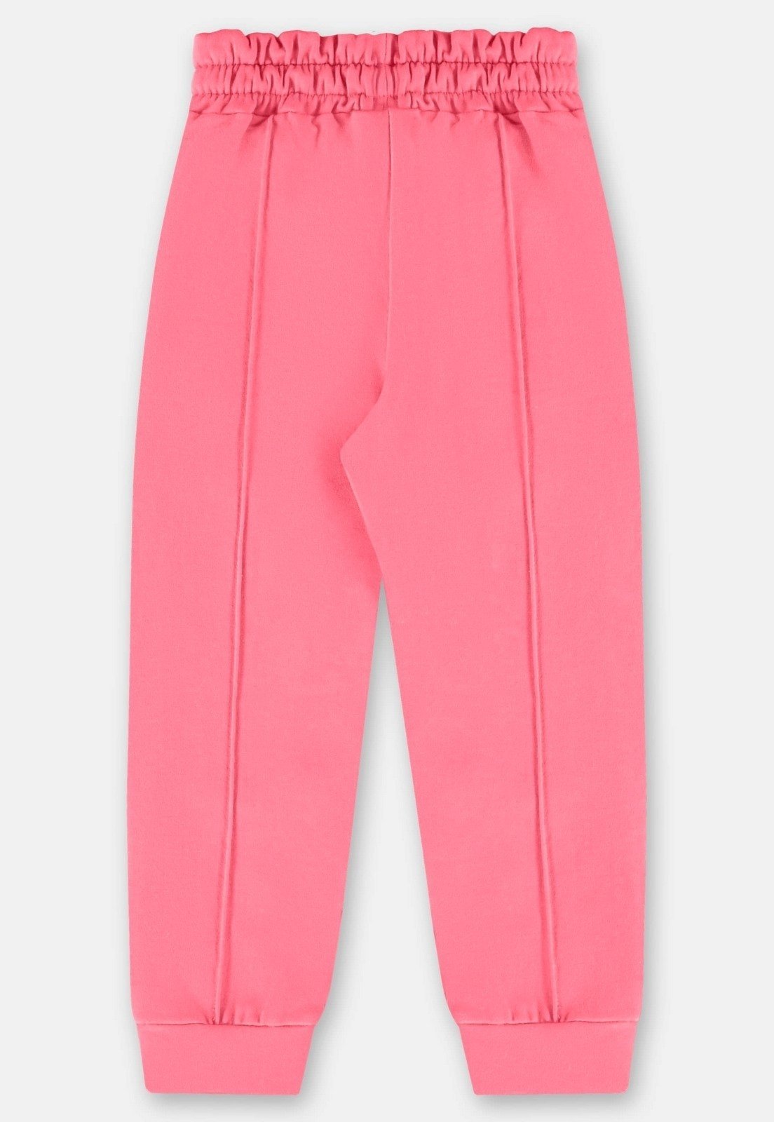 Vista 3 Infantil - Calça Feminina em Molecotton Básico Up Baby Rosa Pink pink rosa Up Baby pink rosa