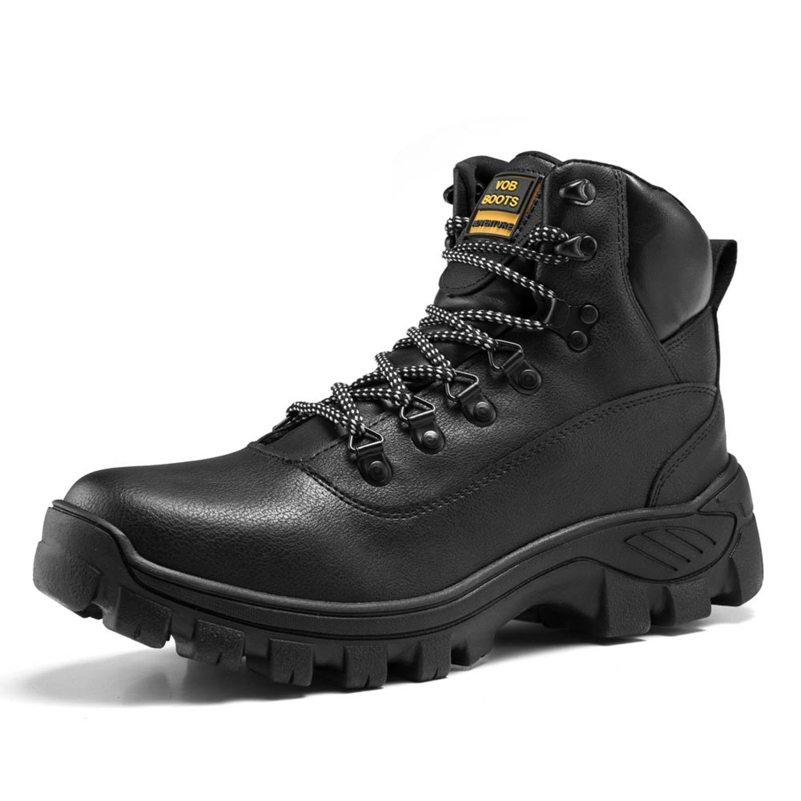 Vista 2 Cuturno Masculino Adventure Bota Segurança do Trabalho Preta Lavini Shoes preto Lavini Shoes preto
