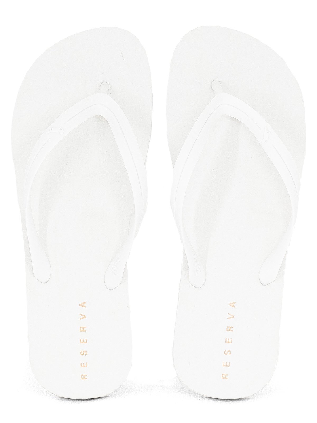 Chinelo Masculino Reserva Go RSV Rio Confortável Borracha Sandália Dedo Antiderrapante Macio Branco
