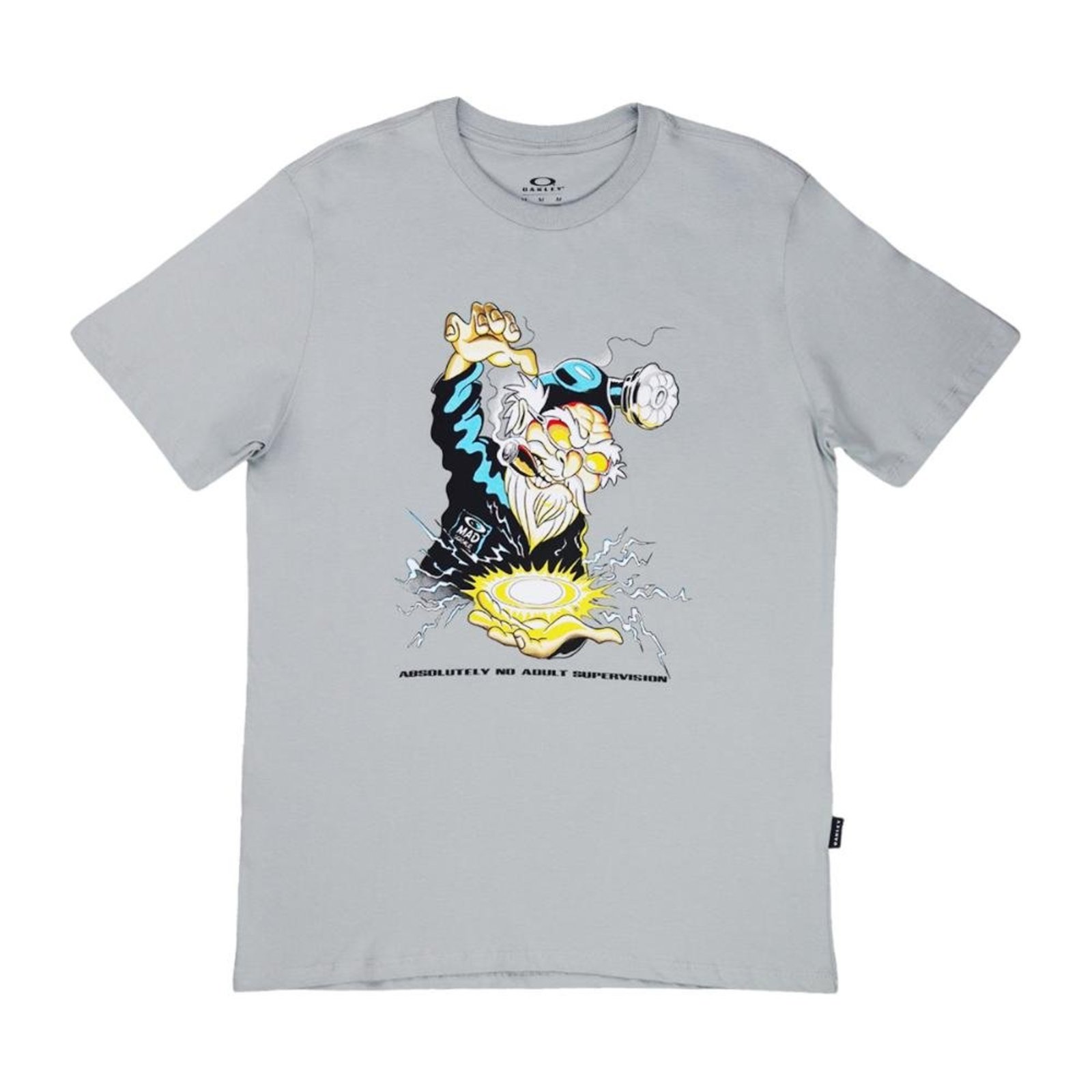 Camiseta Oakley Mad Science Tee Cinza