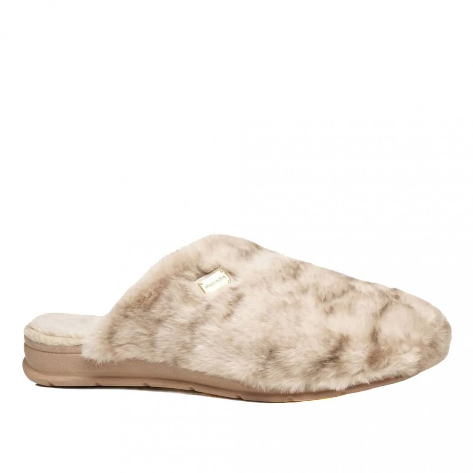 Infantil - Pantufa Feminina Peluciada Pegada 266013-01 Pegada Branco