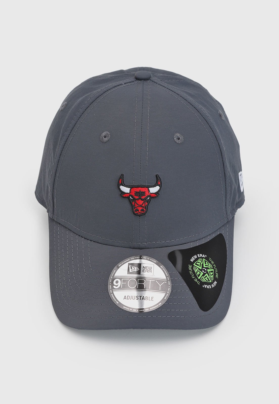 Vista 2 Boné Unissex New Era 9FORTY Chicago Bulls Escuro new era cinza