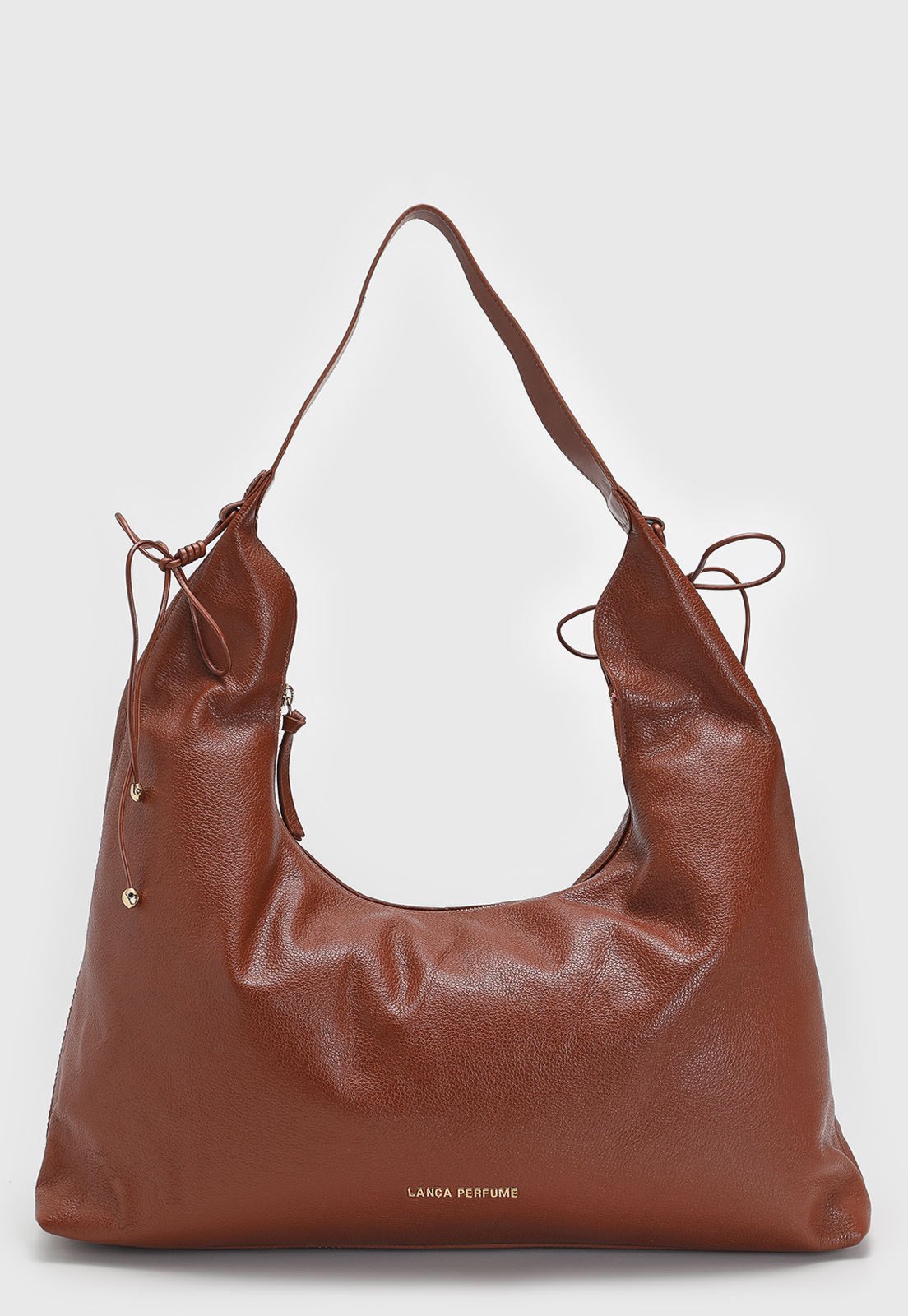 Bolsa Feminina Lança Perfume Alça Nó Marrom