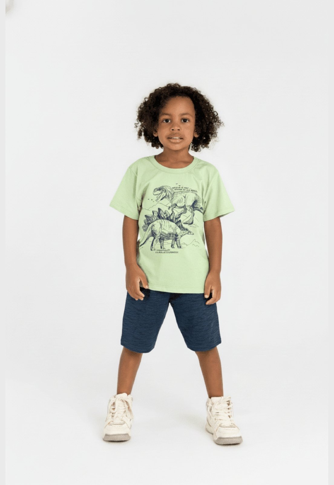 Infantil - Conjunto Dinos Guloseima Verde