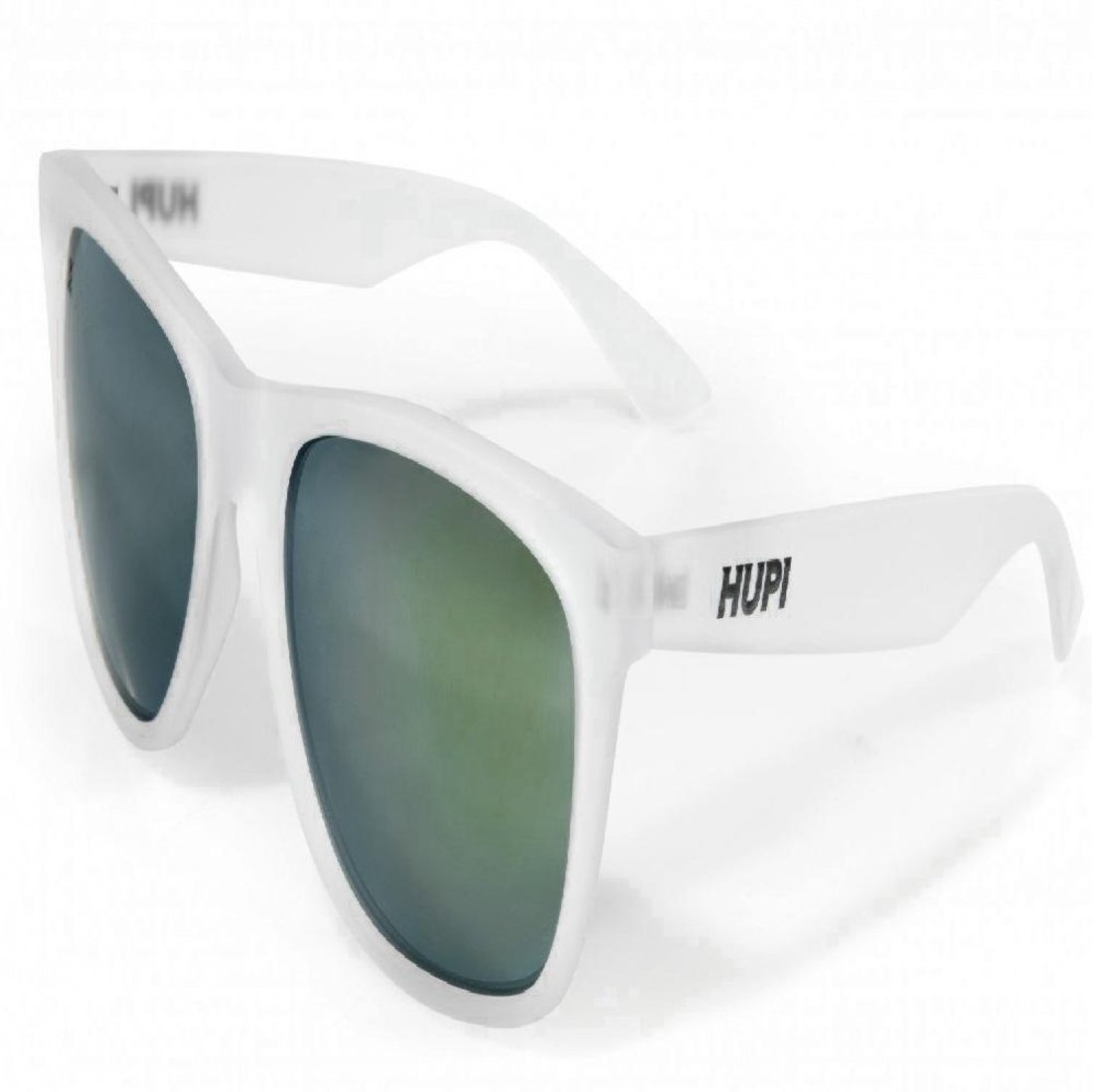 Óculos de Sol HUPI Luppa Cristal Fosco Lente Verde - para rostos GRANDES Incolor