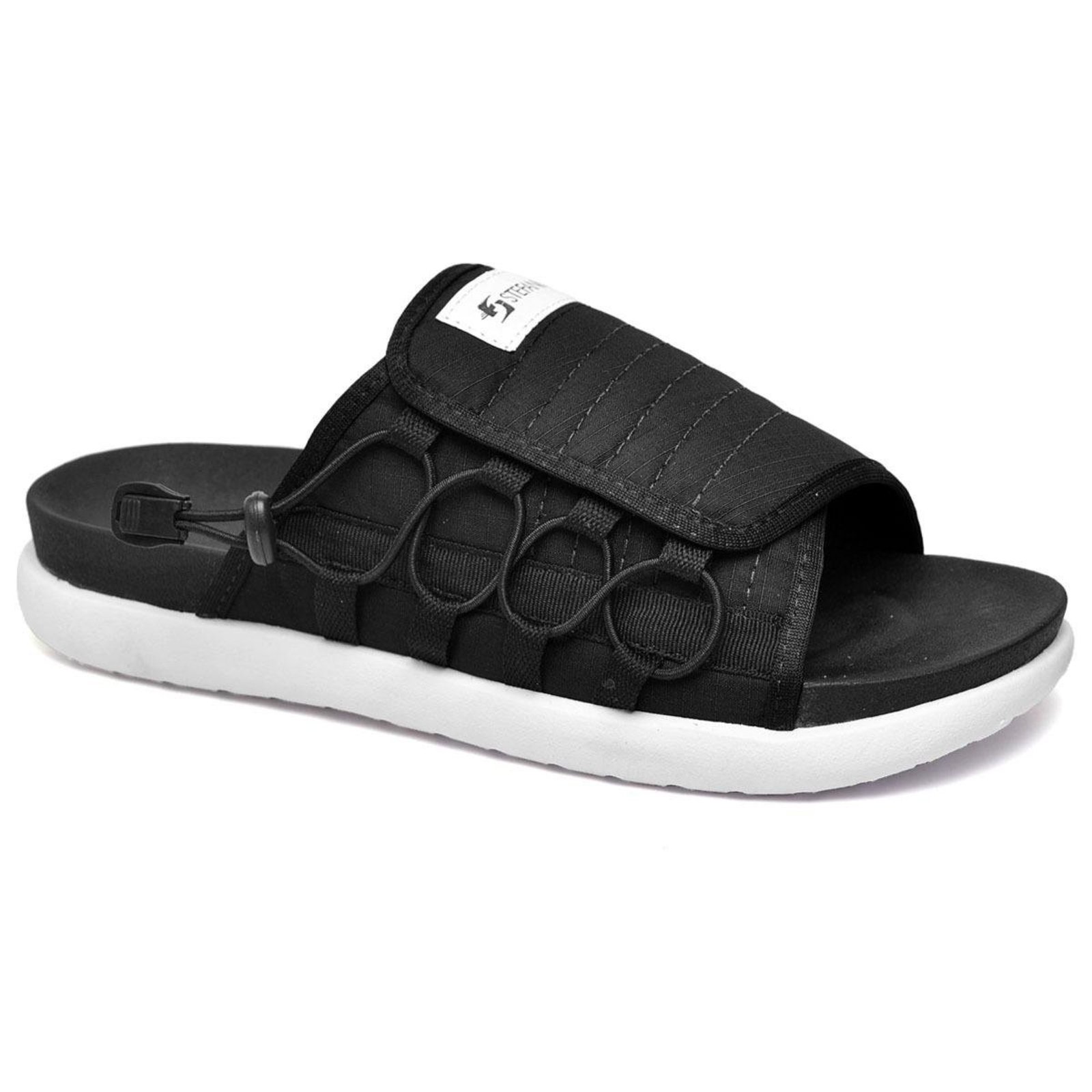 Chinelo Slide Masculino Casual Conforto Premium Preto