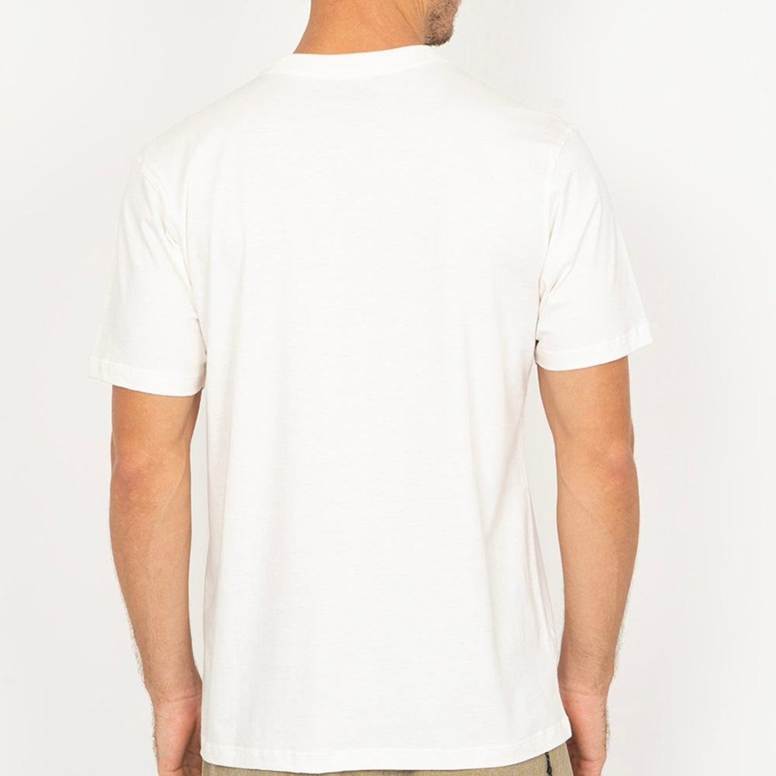 Camiseta Quiksilver High Rise WT26 Masculina Snow White