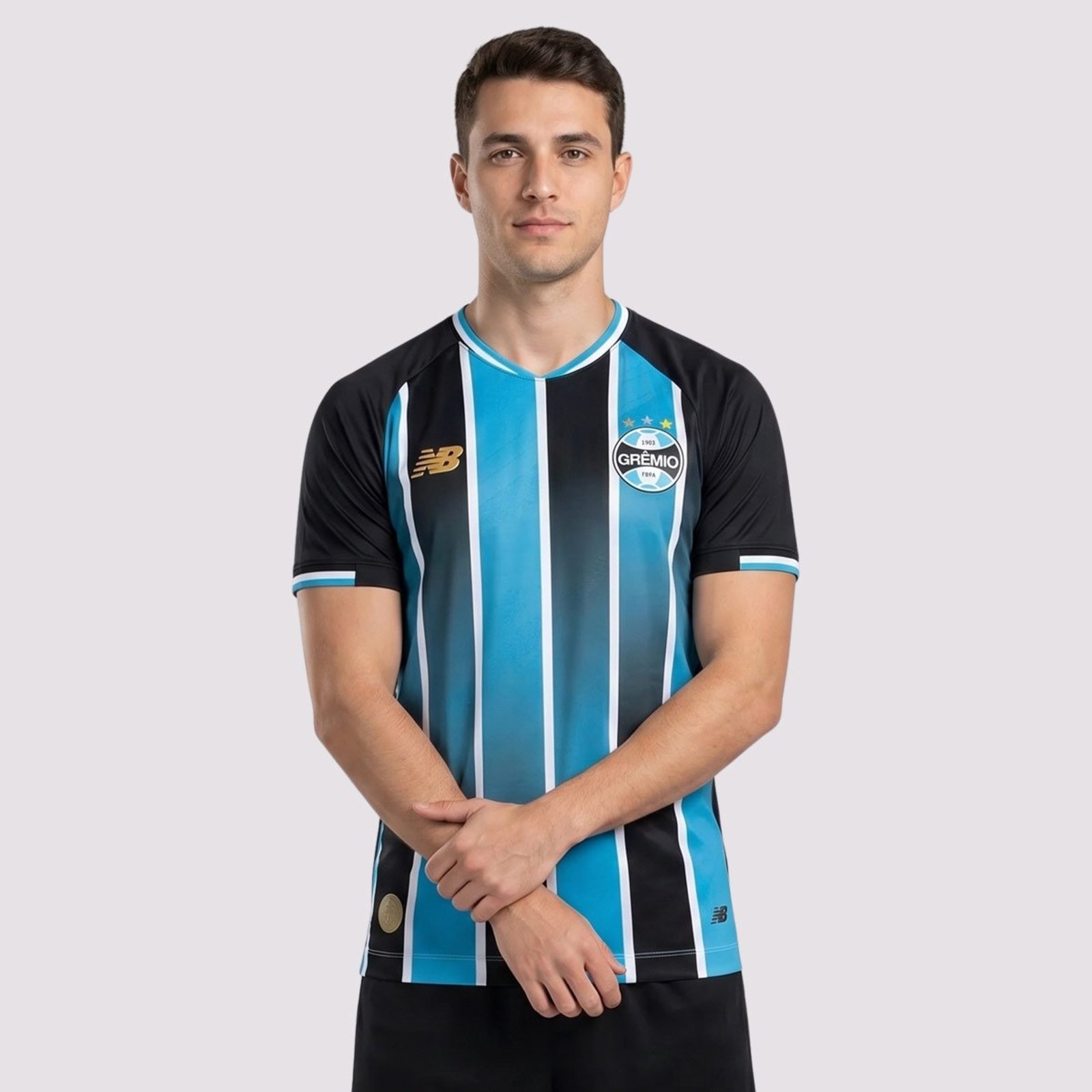 Camisa New Balance Grêmio I 2026 Jogador