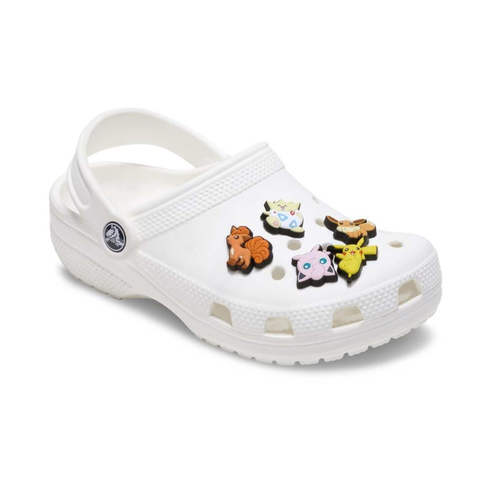 Vista 3 Infantil - Jibbitz™ pokemon personagens pack com 5 peças unico Crocs branco