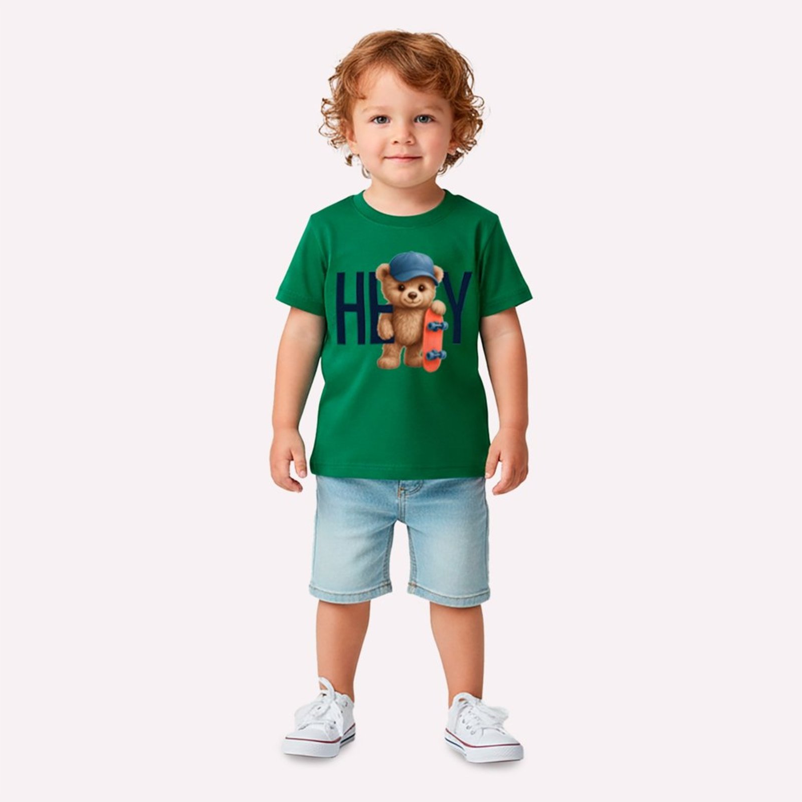 Infantil - Camiseta Menino Ursinho Kyly