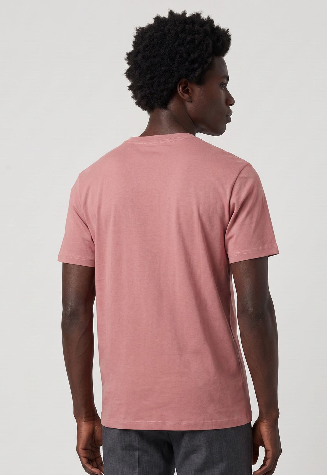 Camiseta Masculina Quiksilver Transfer Square Rosa
