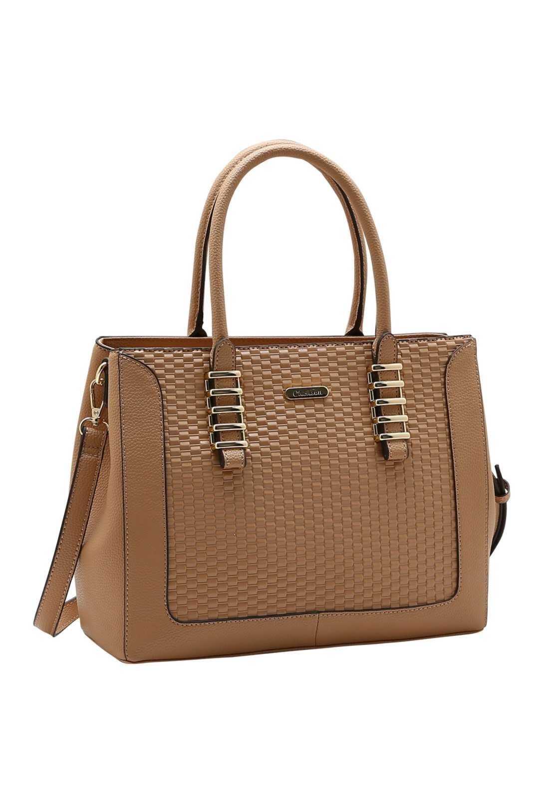 Bolsa Feminina Chenson Mão Detalhe Chic 3485949 Nude