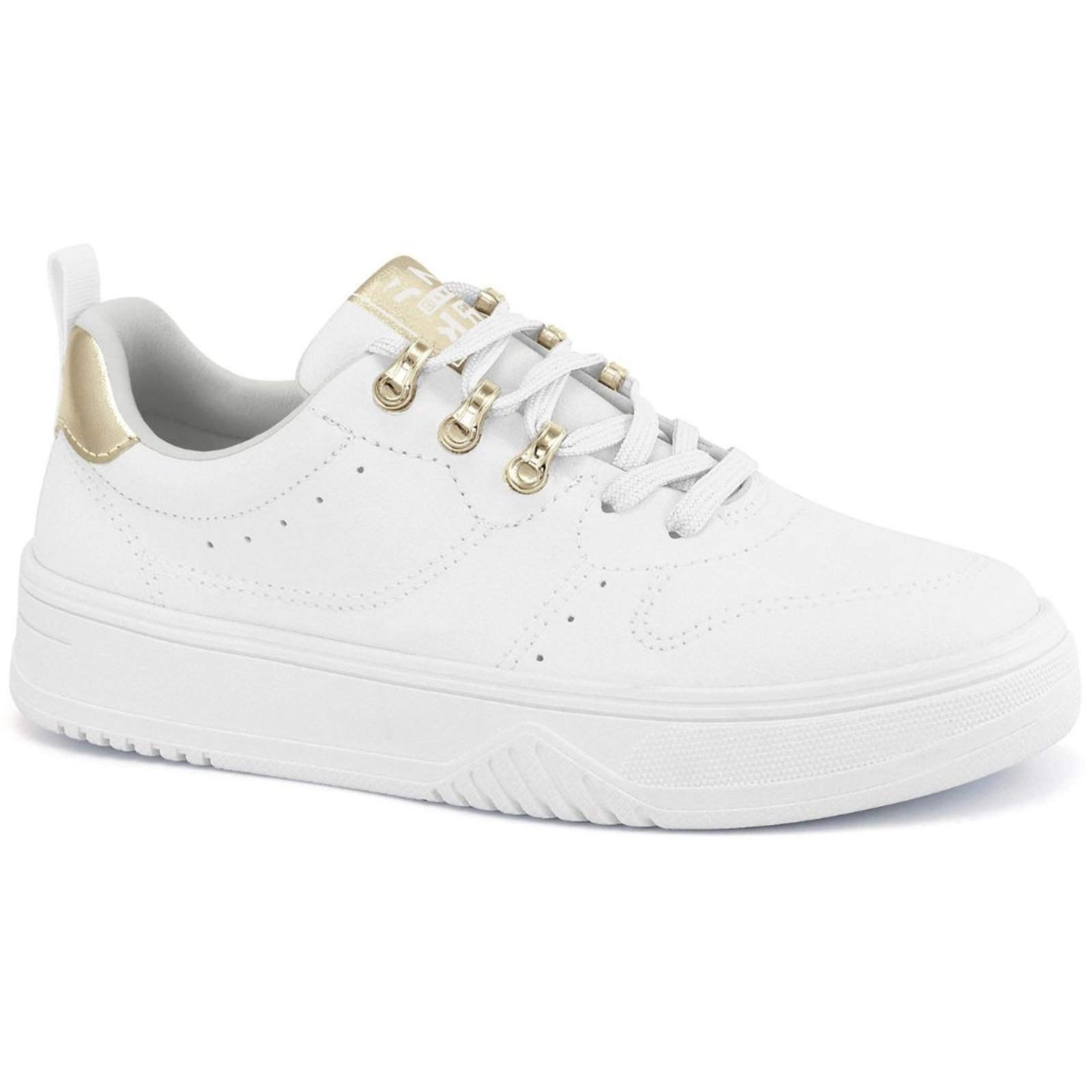 Tênis Feminino Branco Urbano Casual Leve Ramarim 2588206-1