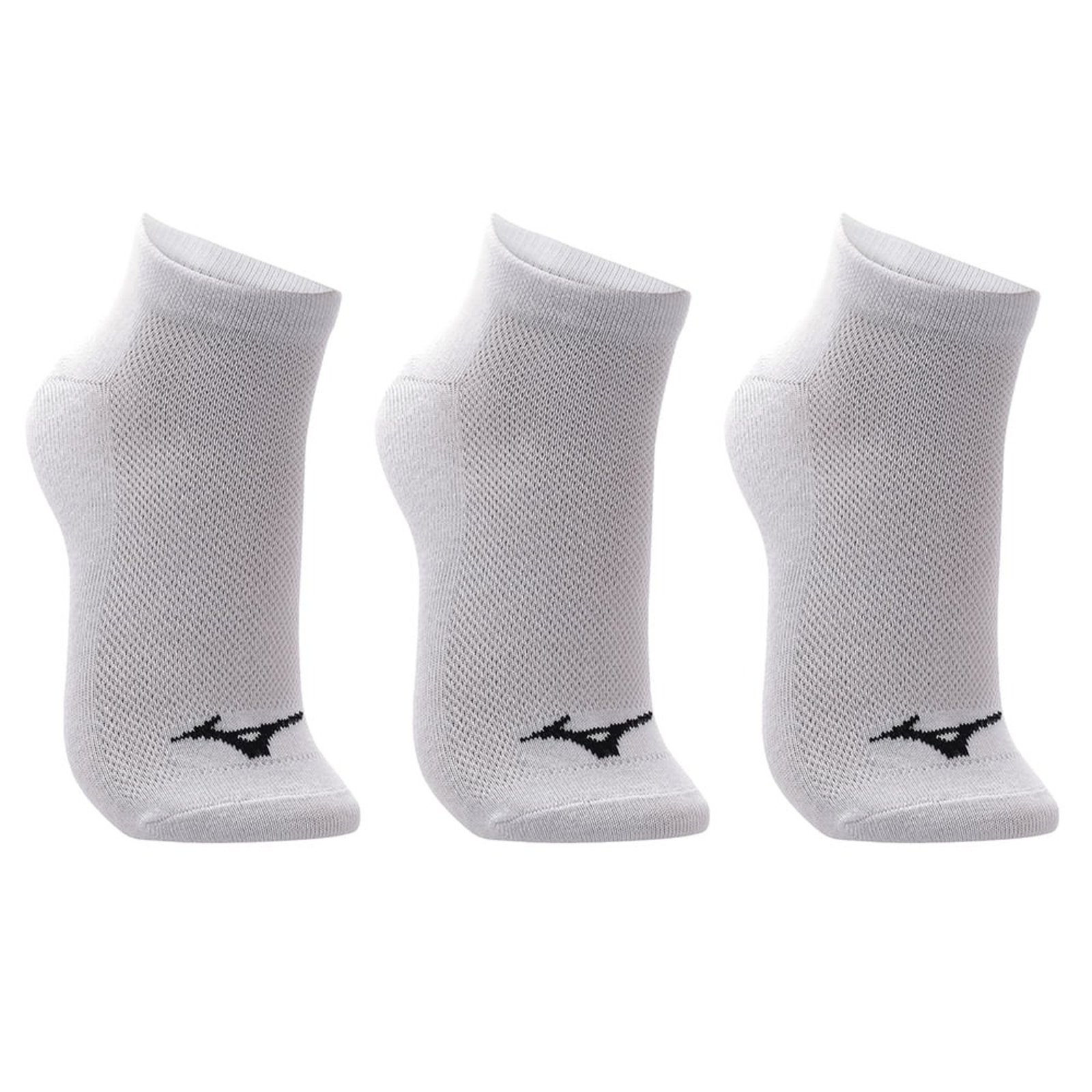 Meia Sem Cano Mizuno Basic Tam. 39-44 Pacote Com 3 Pares