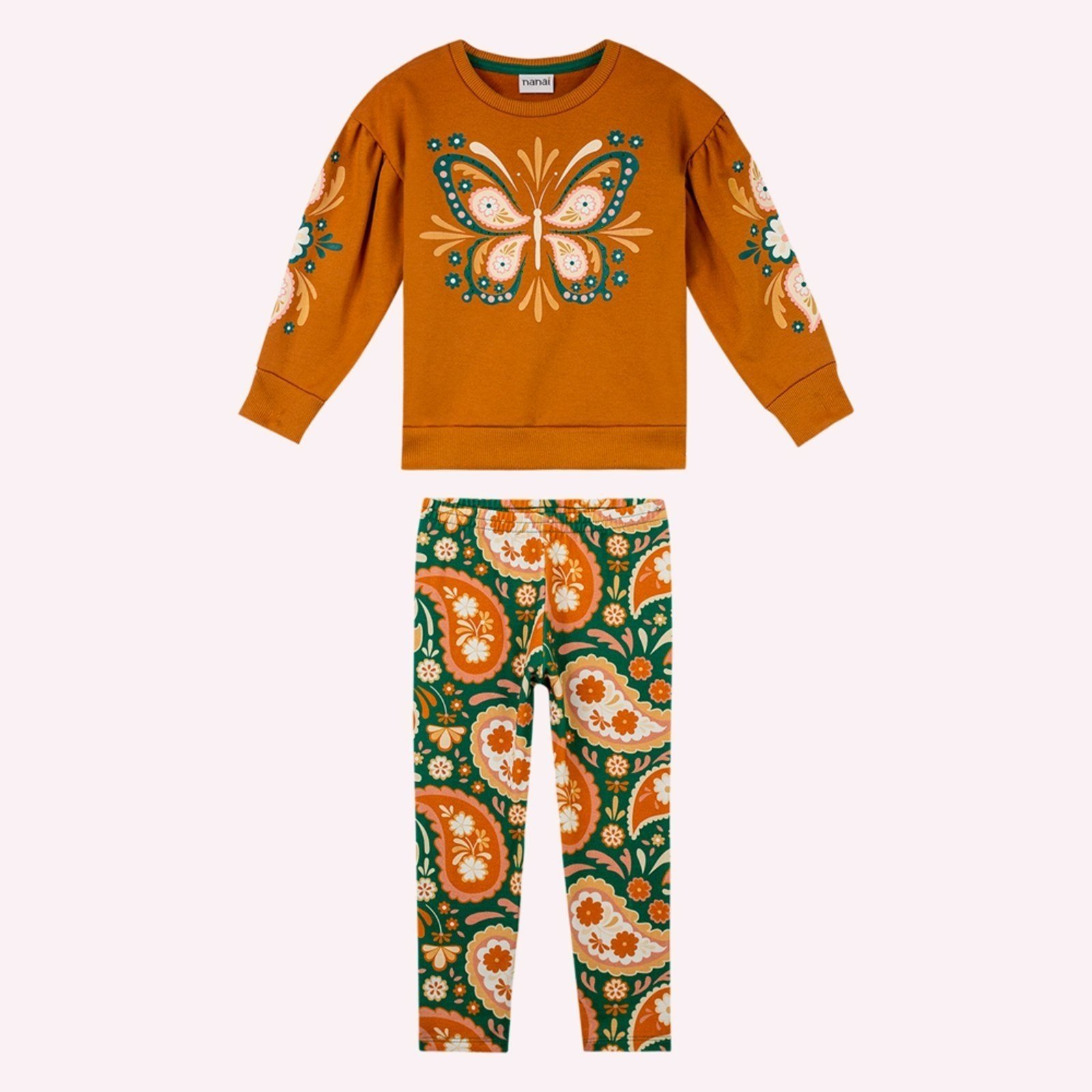 Infantil - Conjunto Menina Borboleta Nanai