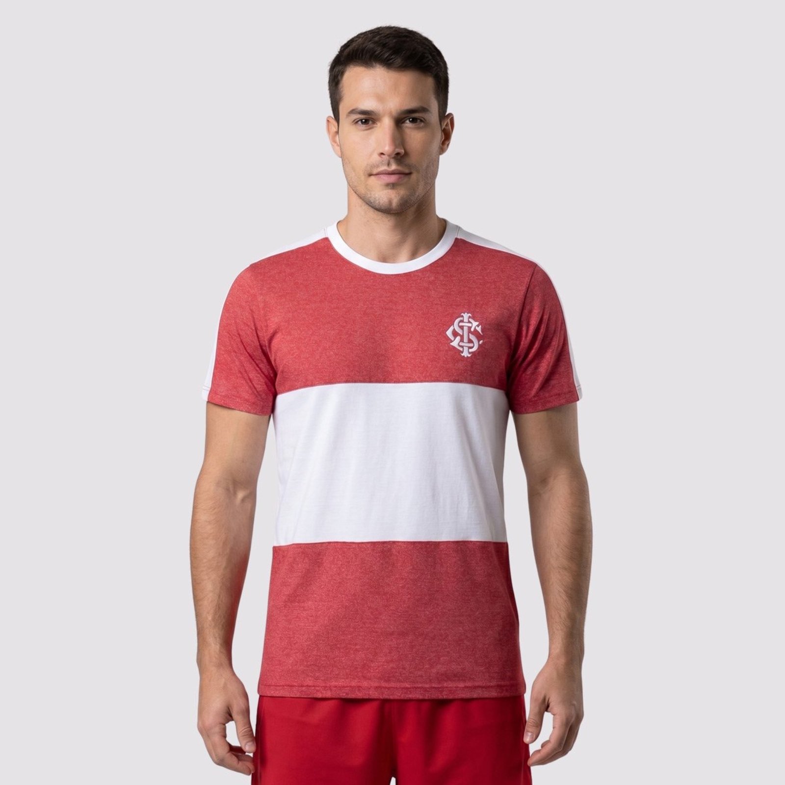 Camisa Internacional Classic Vermelho e Branco