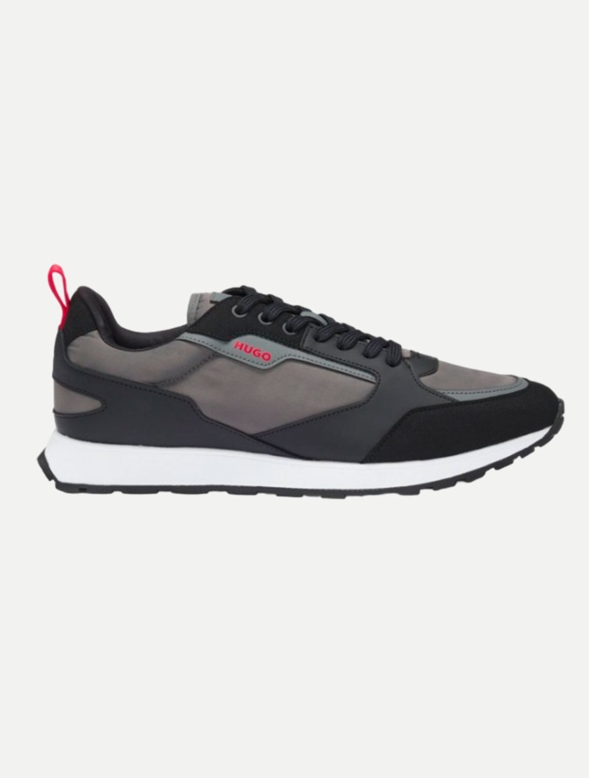 Tênis Hugo Boss Icelin Runn Pumf N Preto/Chumbo