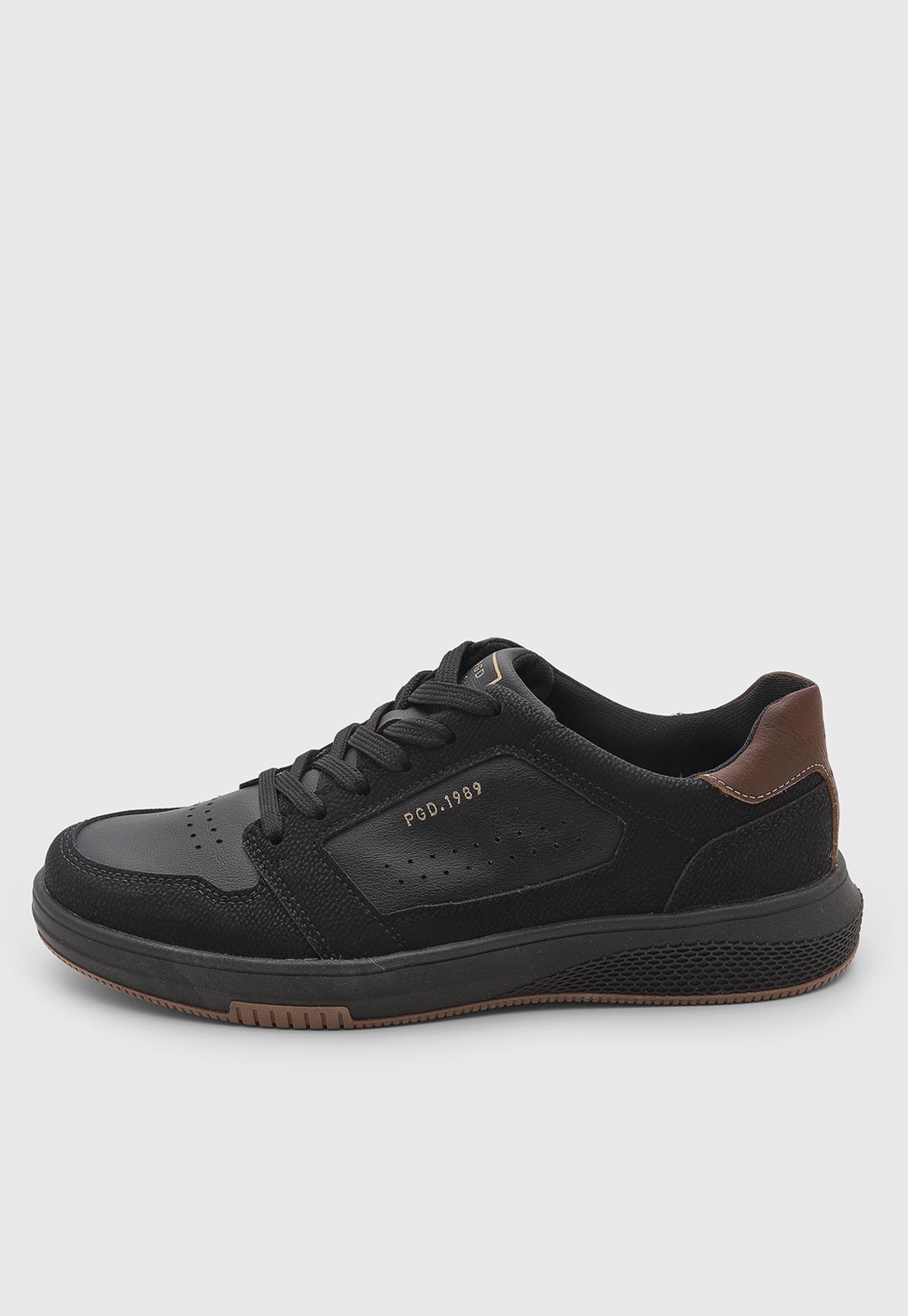 Tênis Masculino Pegada Casual Preto