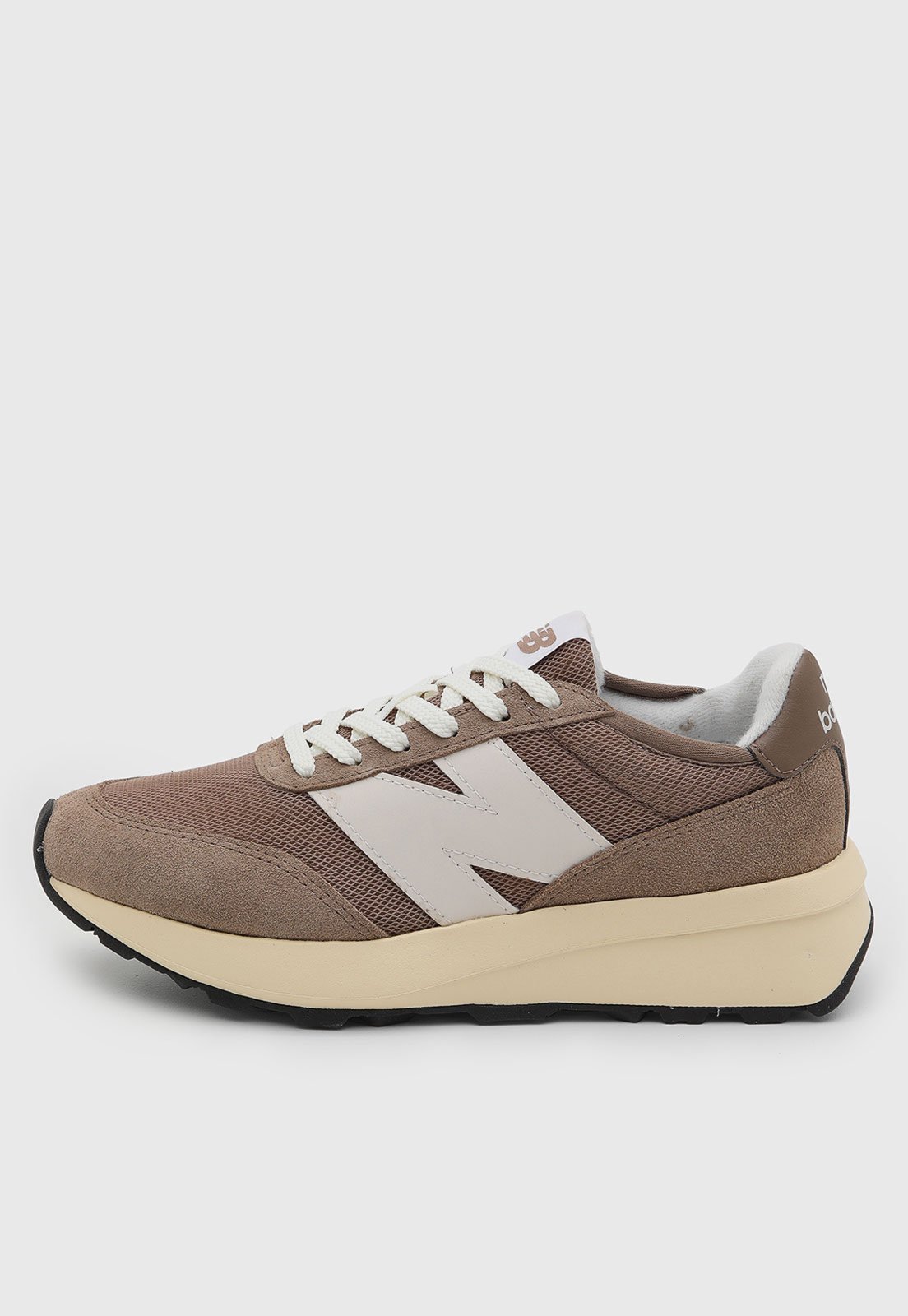Vista 2 Tênis Unissex New Balance 370v1 marrom New Balance marrom