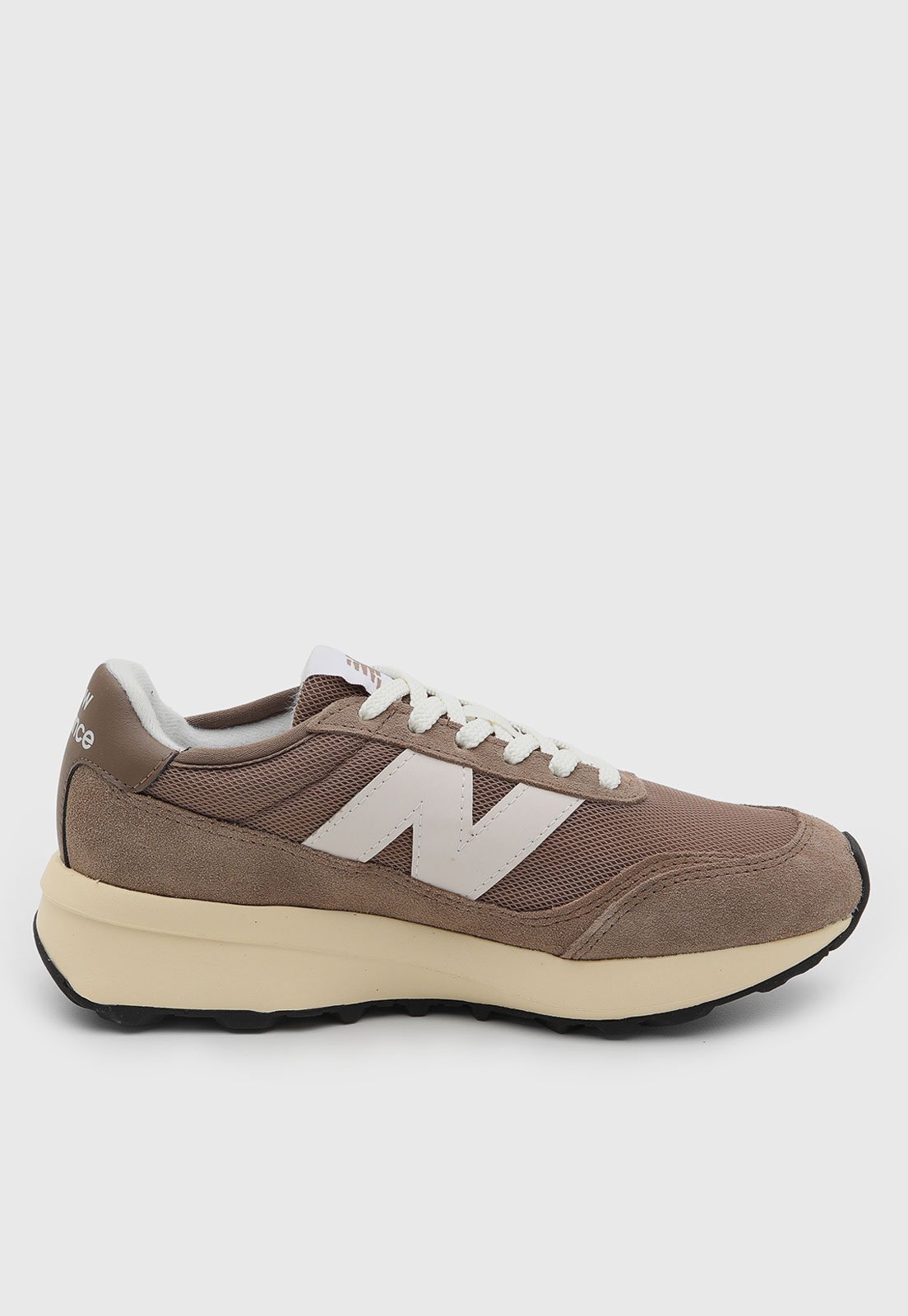 Vista 3 Tênis Unissex New Balance 370v1 marrom New Balance marrom