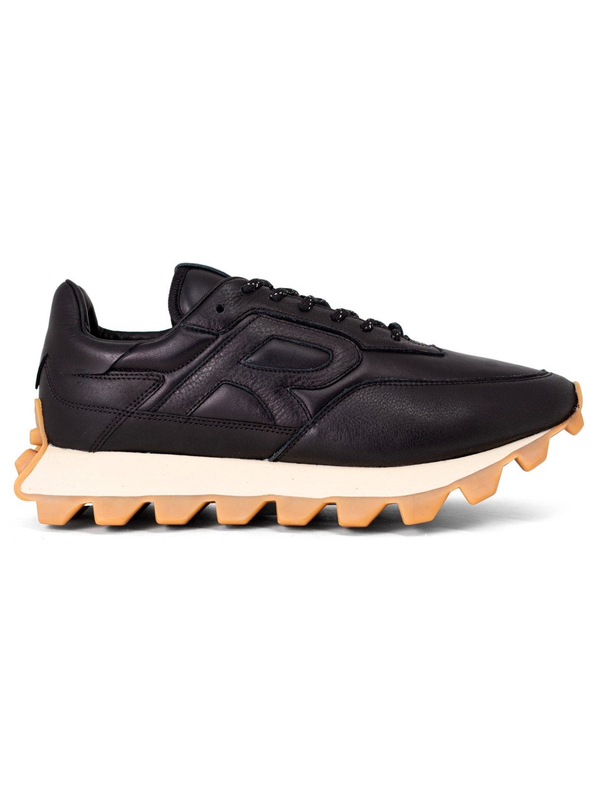 Tênis Masculino Reserva Go RSV Yankee Couro Sneaker Confortável Preto