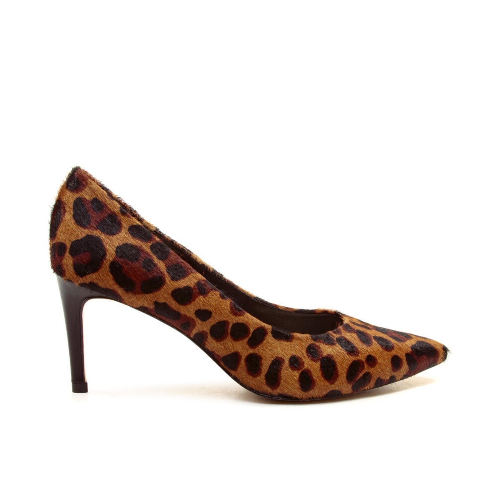 Scarpin Couro Onça Salto Fino Cecconello 1869012-53