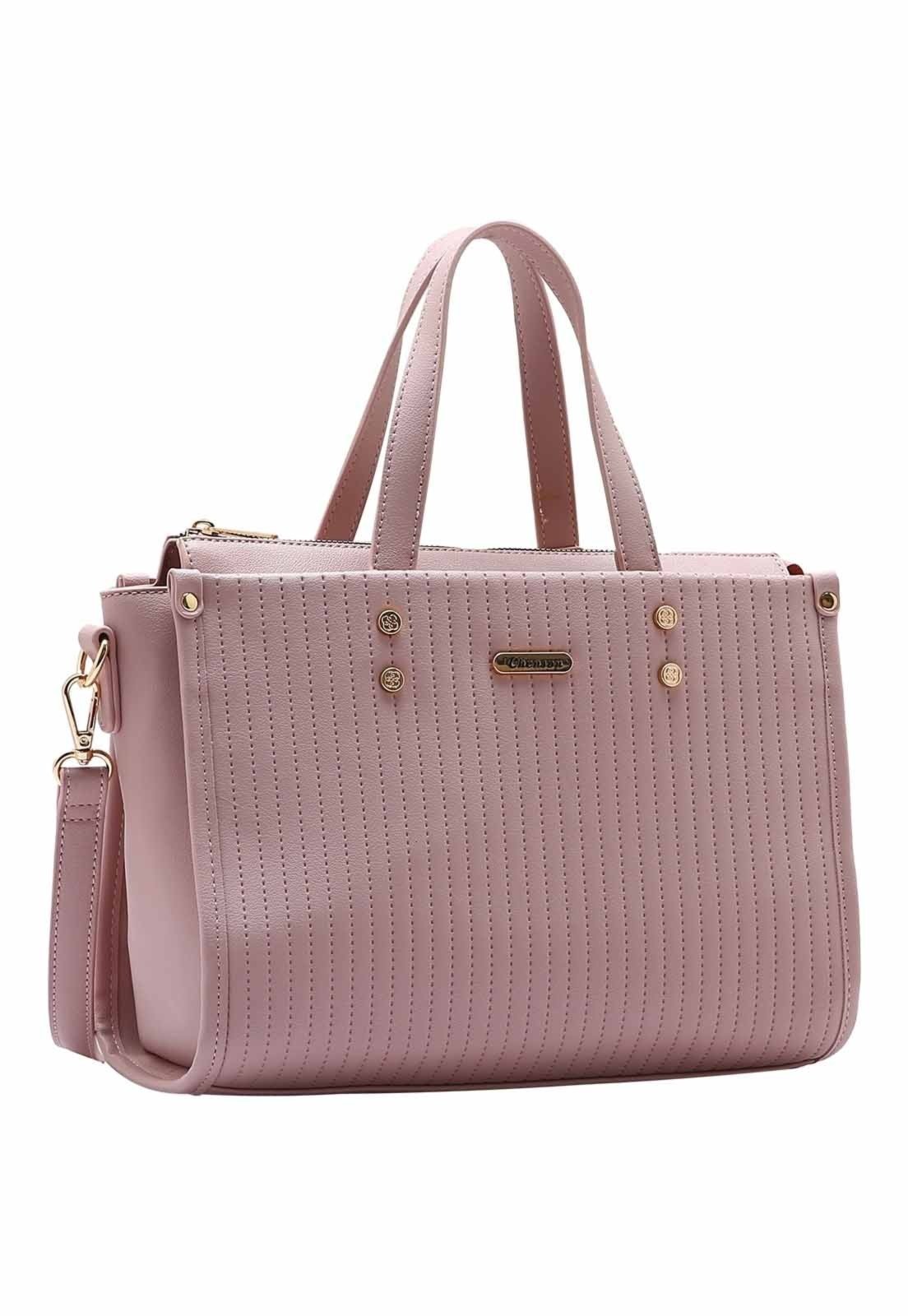 Bolsa Feminina Chenson Original Textura Minimalista Mão 3484897