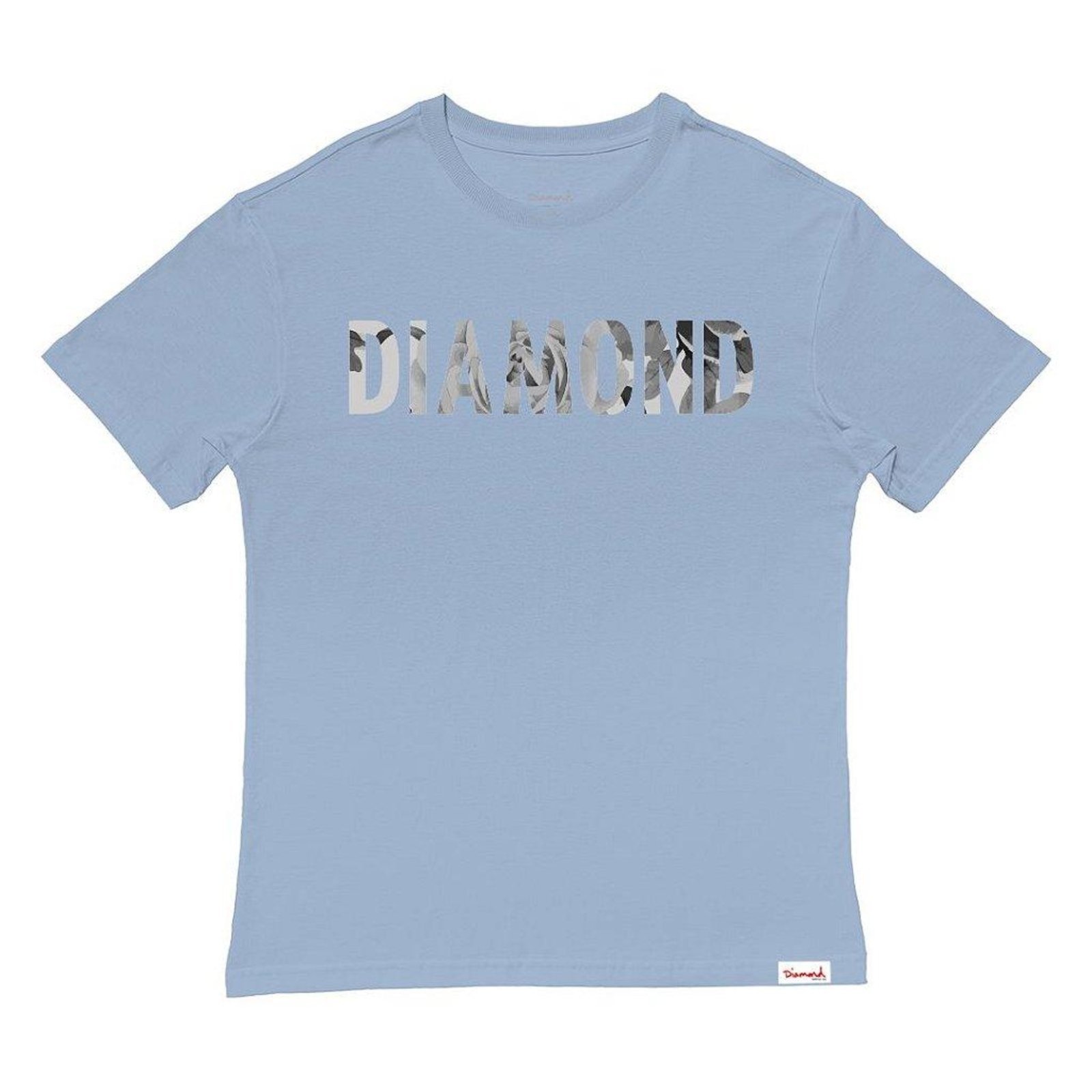 Camiseta Diamond Dead Roses Masculina Azul