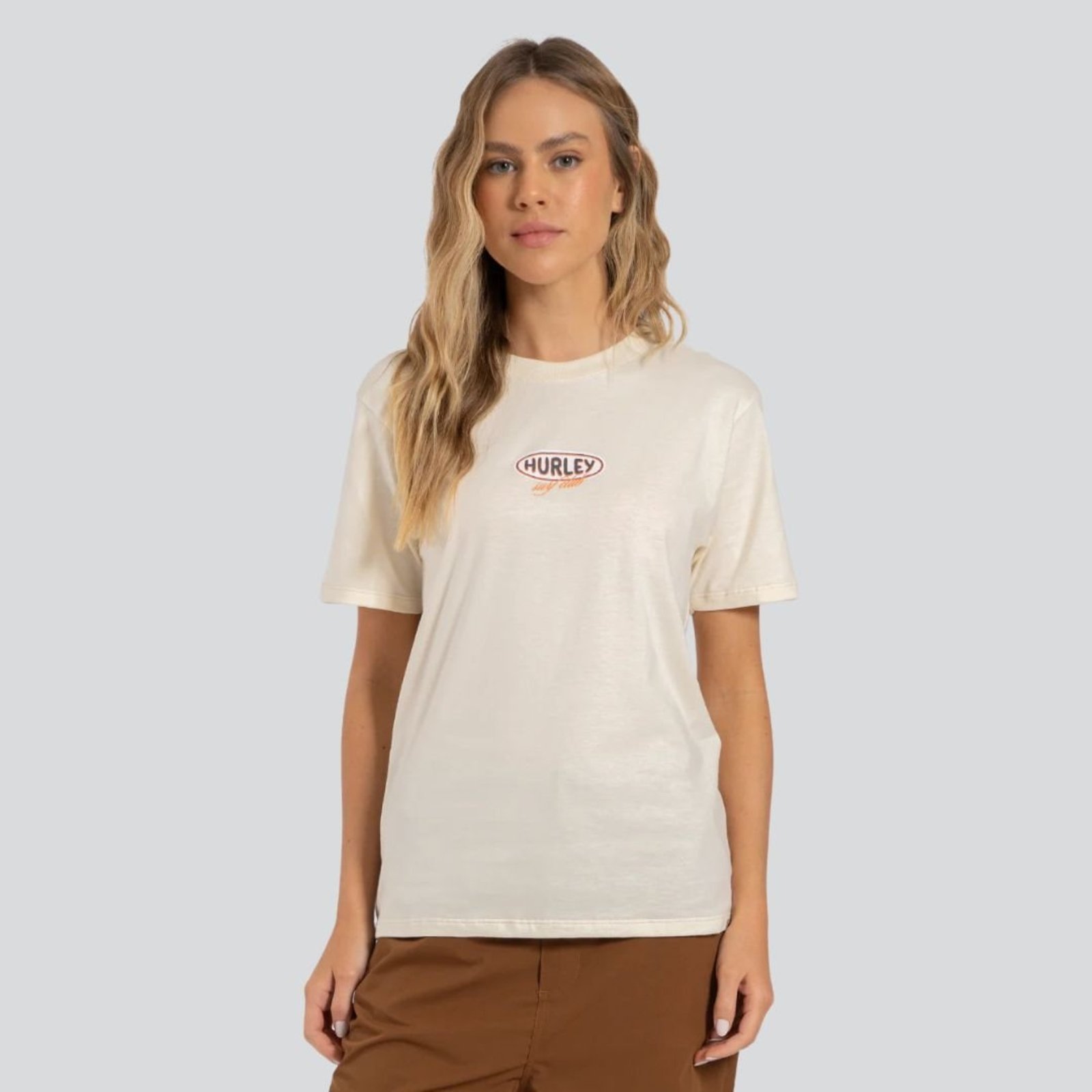 Camiseta Hurley Perfect Waves - OFF WHITE
