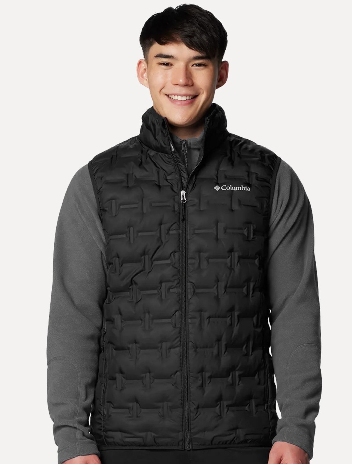 Colete Columbia Masculino Delta Ridge II Down Preto